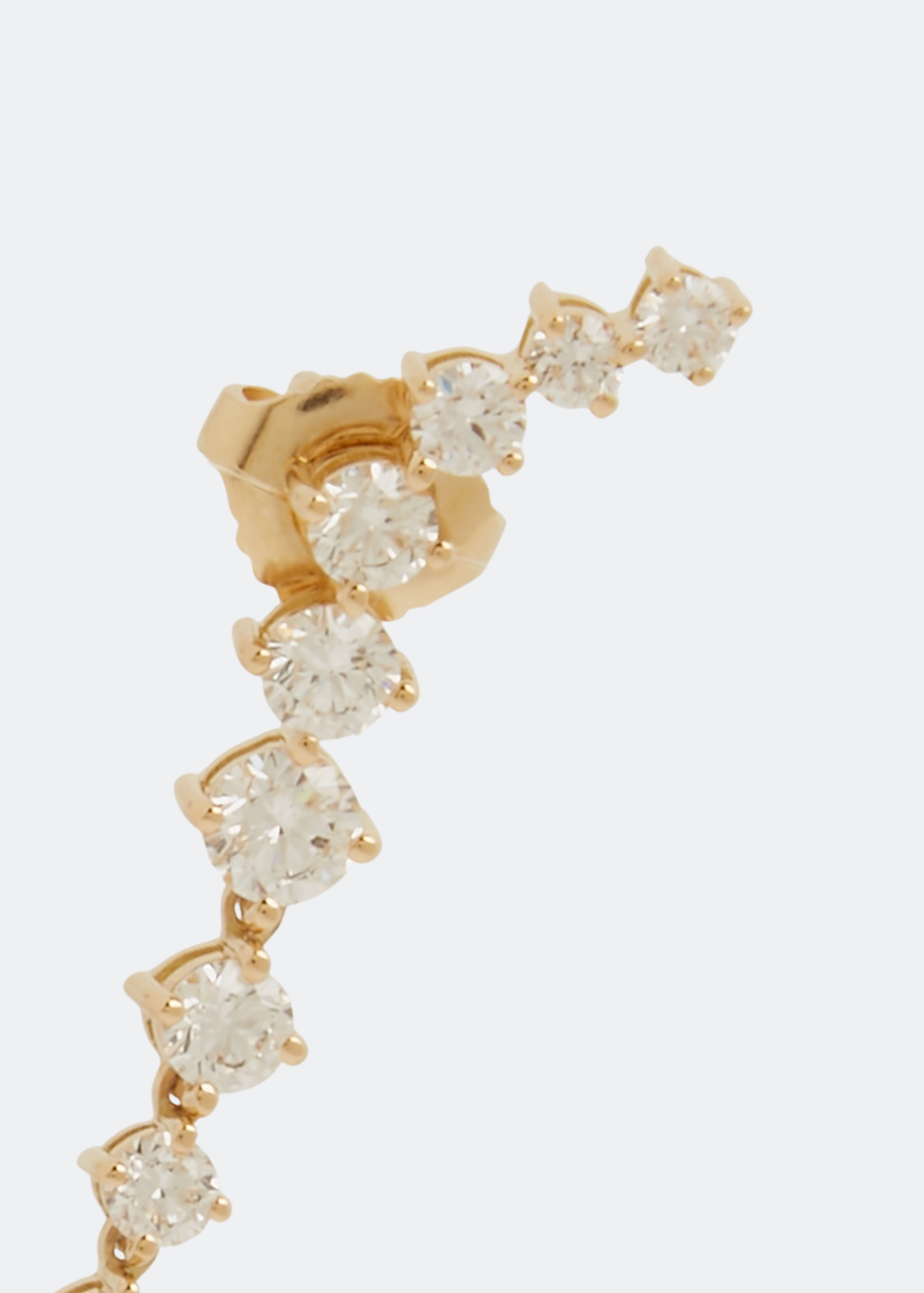 

Ada dagger mini earrings, Gold