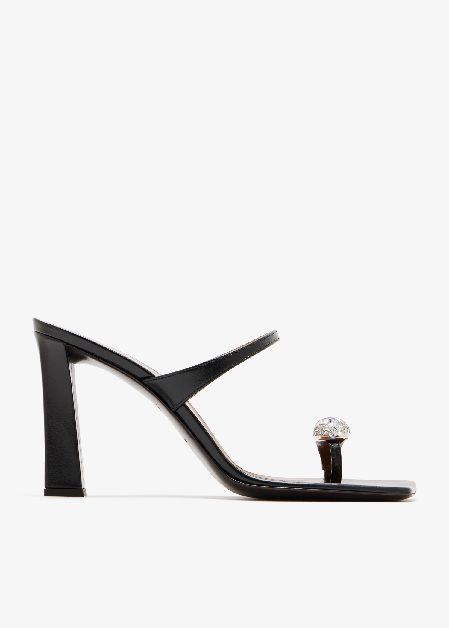 

Icon Ring 90 sandals, Black