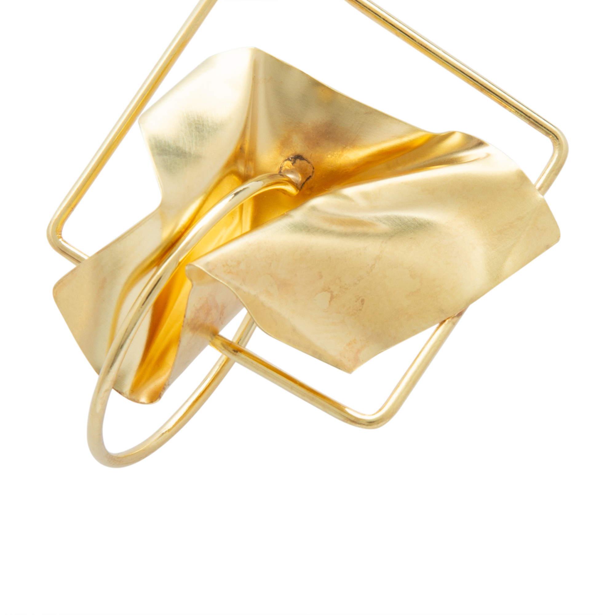 

Gold-tone earrings