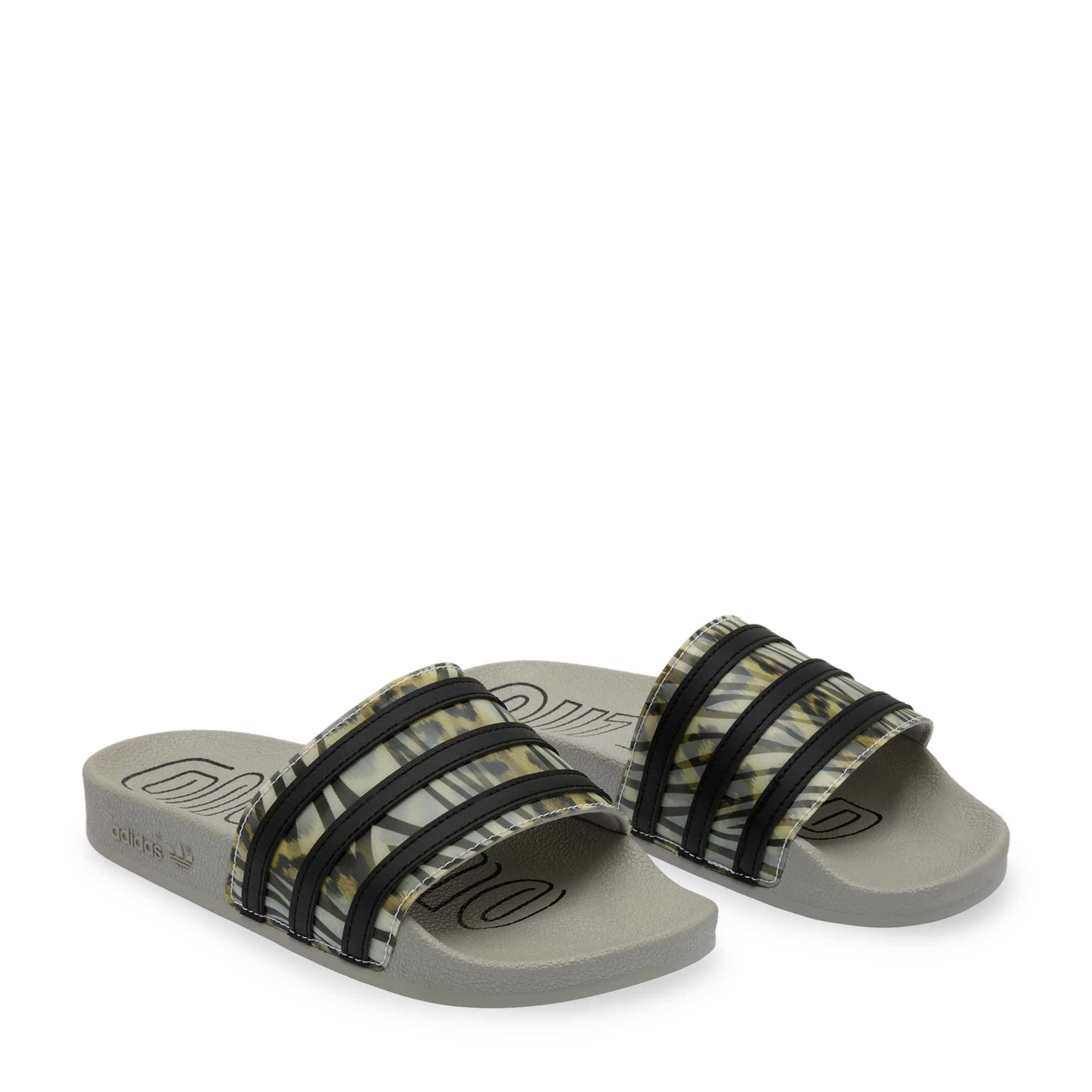 

Adilette slides, Grey