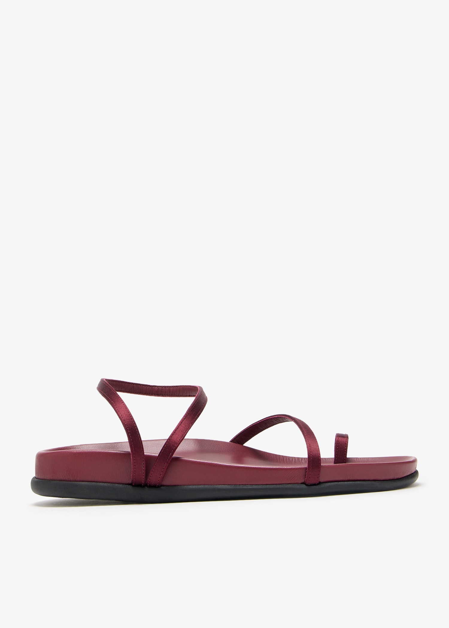 

Eleftheria footbed sandals, Burgundy