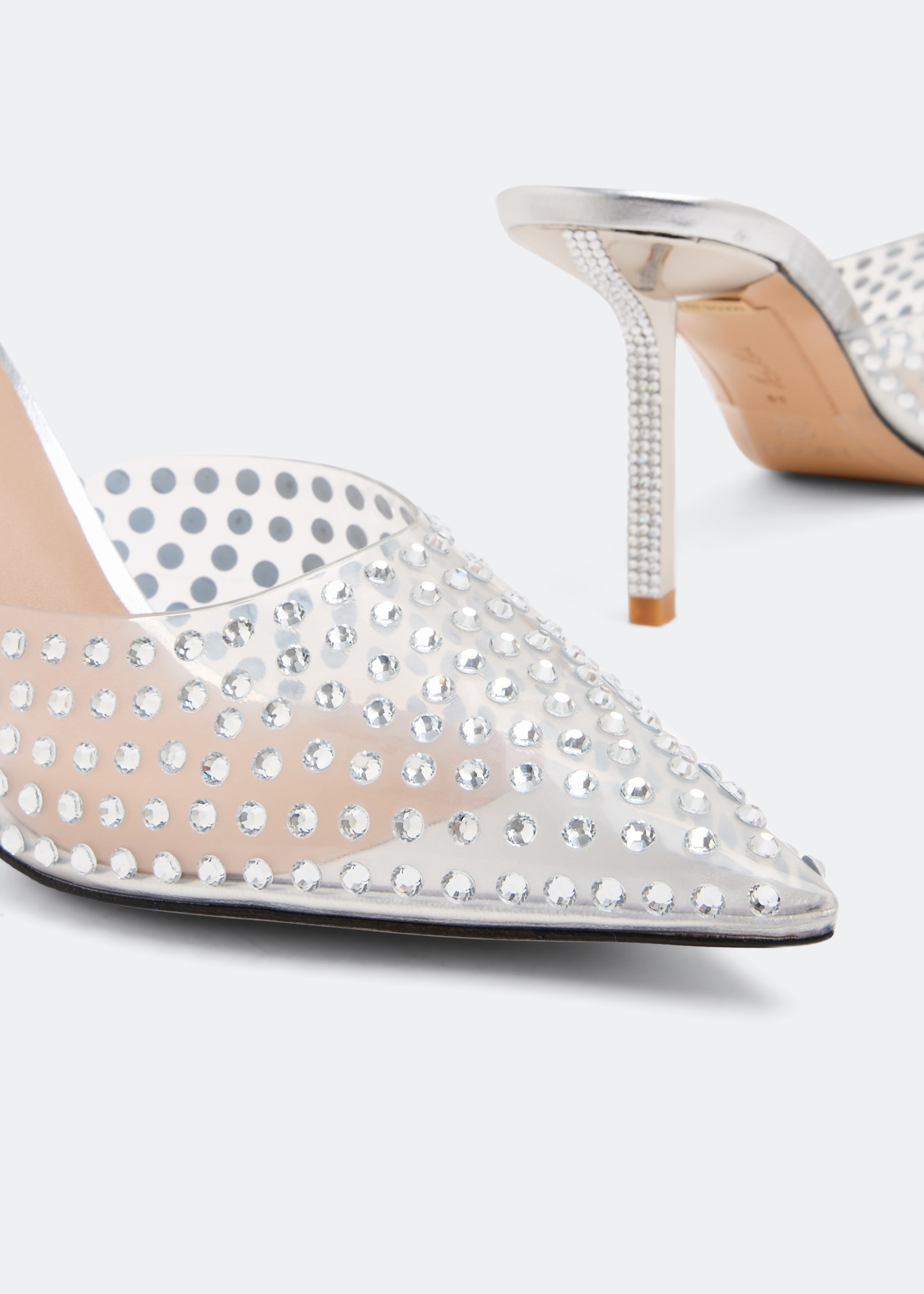 

Eleonora mules, Silver