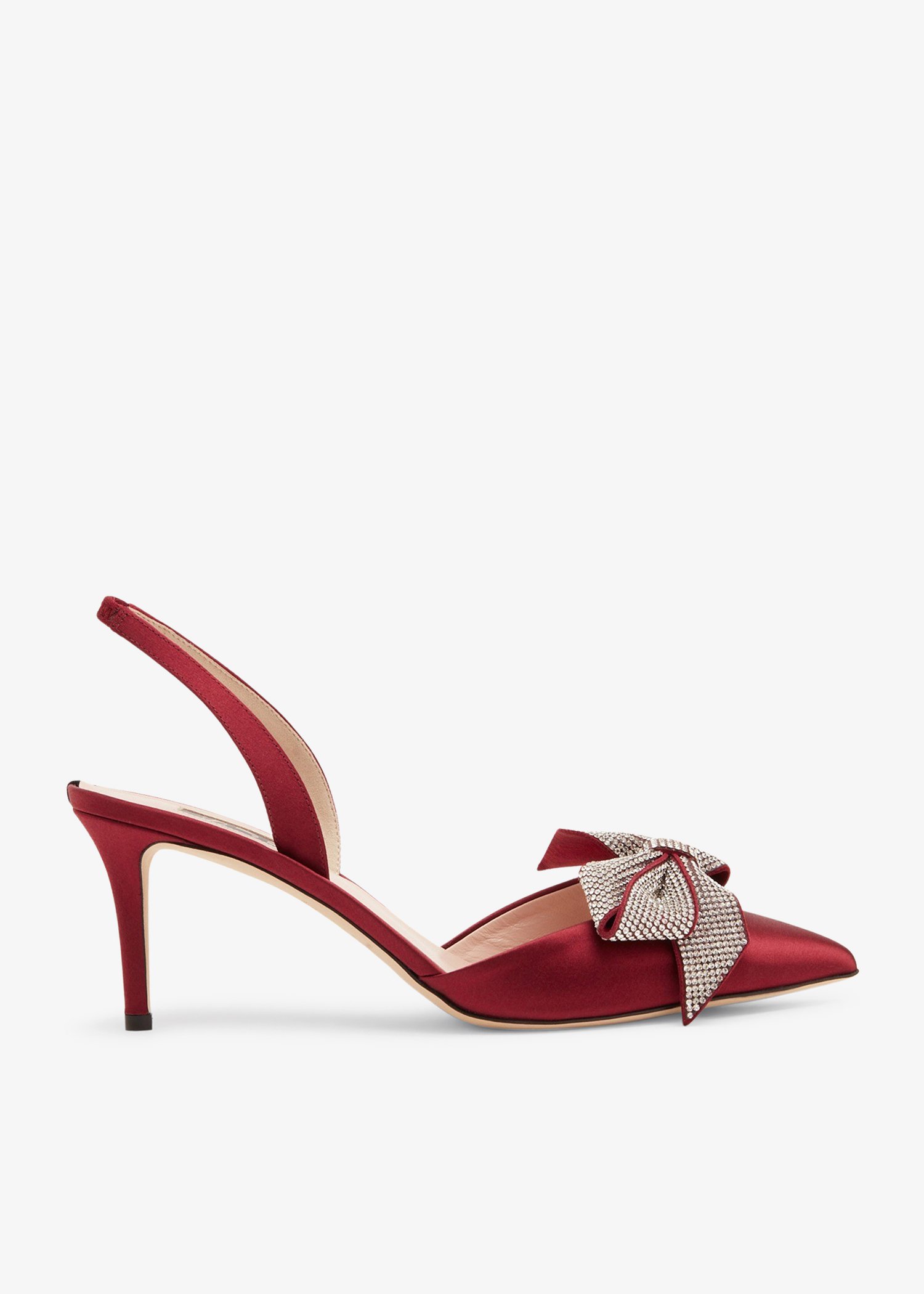 

Emmanuel slingback pumps, Red