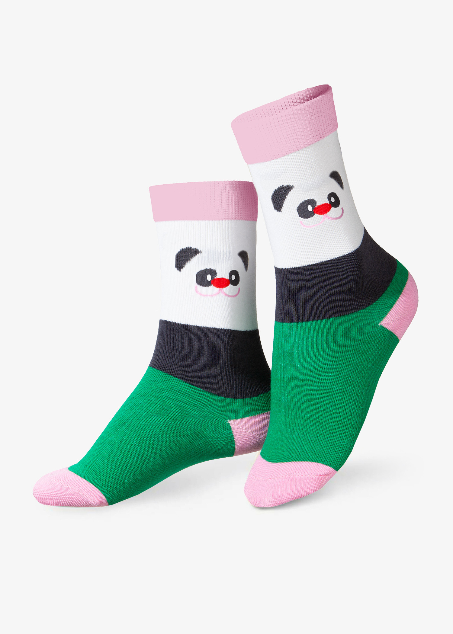 

Lazy Panda socks, Multicolored