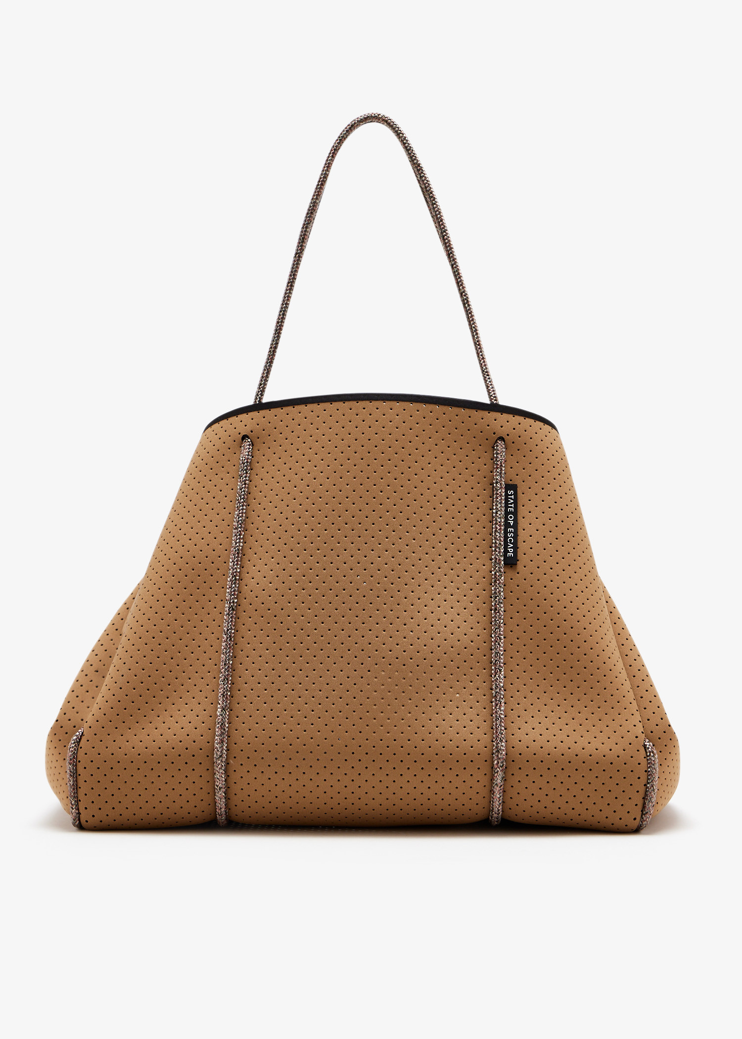 

Escape tote bag, Brown