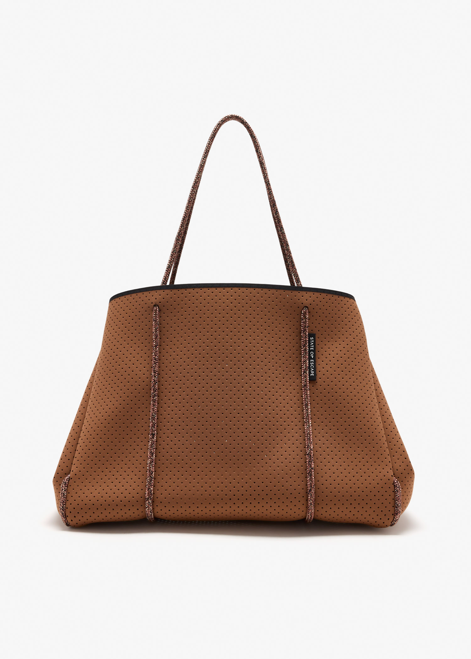 

Escape tote bag, Brown