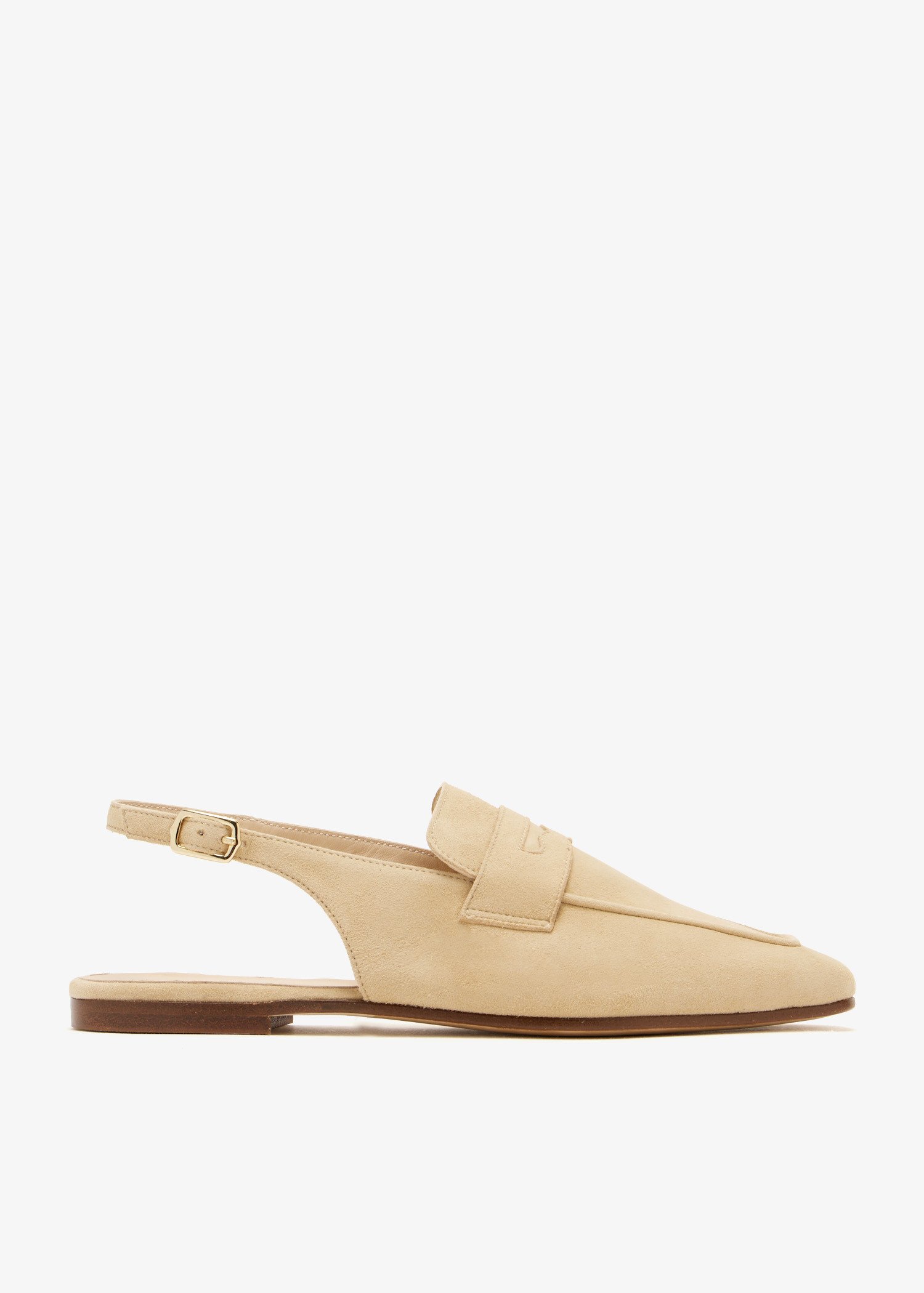 

Essenziale slingback loafers, Brown