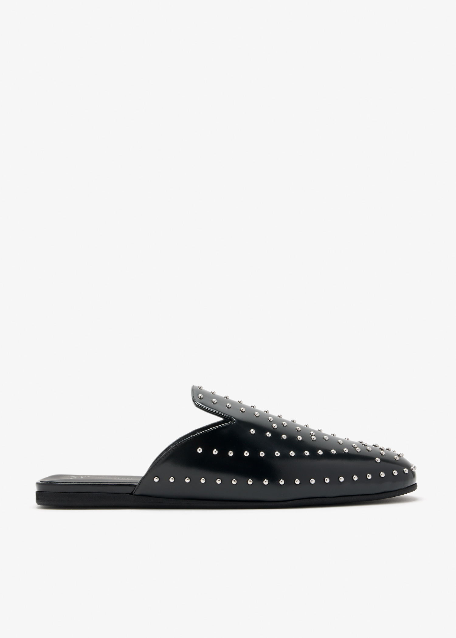 

Aristotele stud slippers, Black
