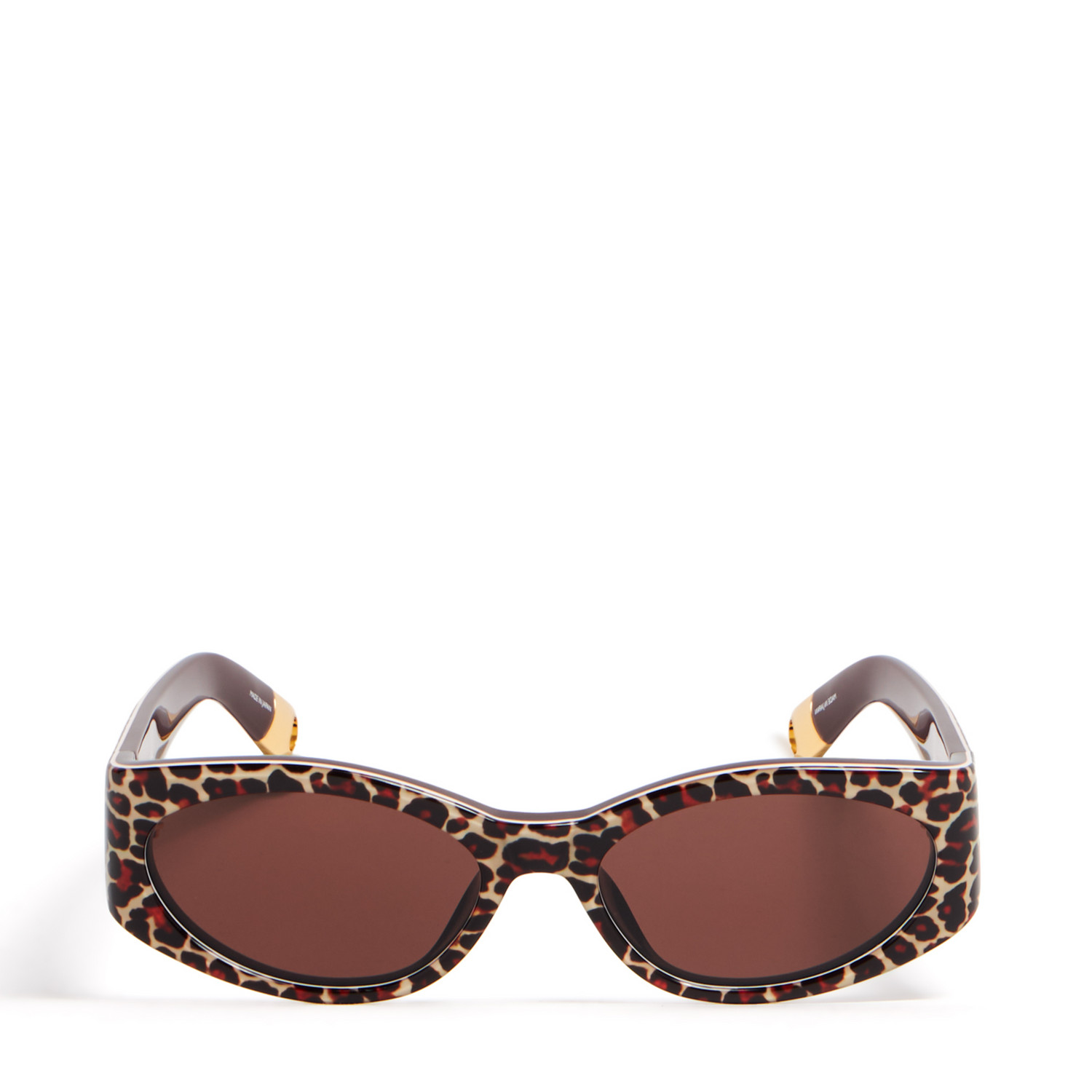 

Les Lunettes Ovalo sunglasses, Animal printed
