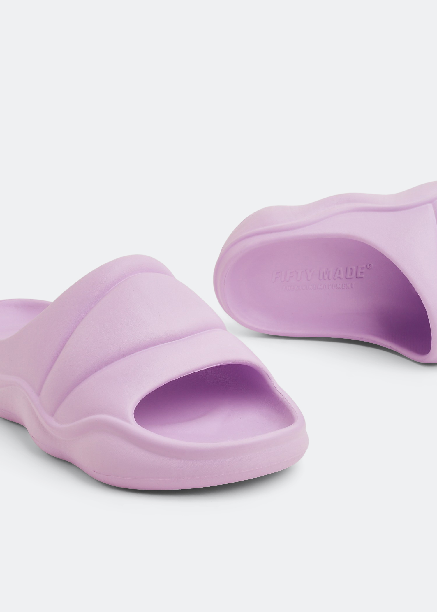 

FiftyMade slides, Purple