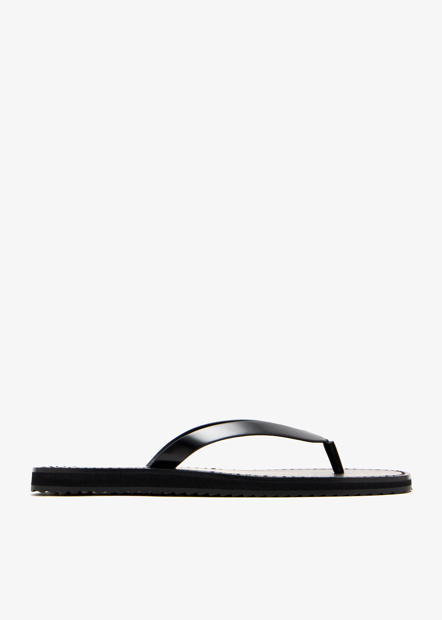 

City flip-flop sandals, Black