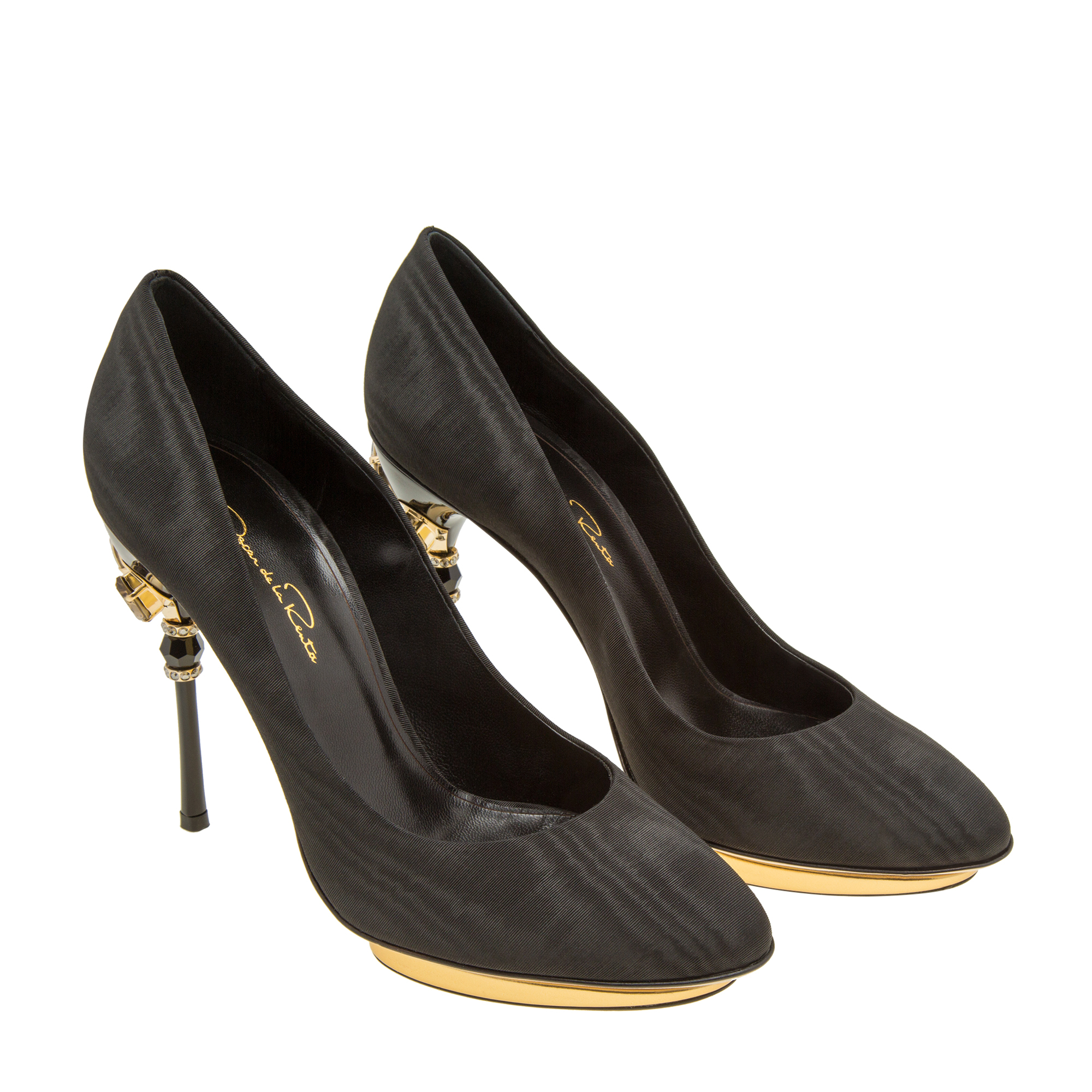 

Colette satin pumps, Black