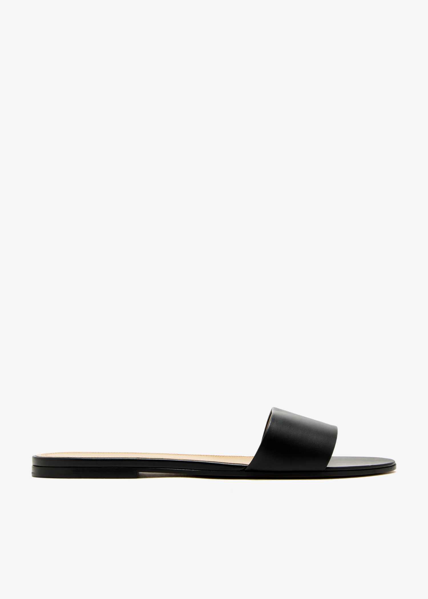 

Signum slide sandals, Black