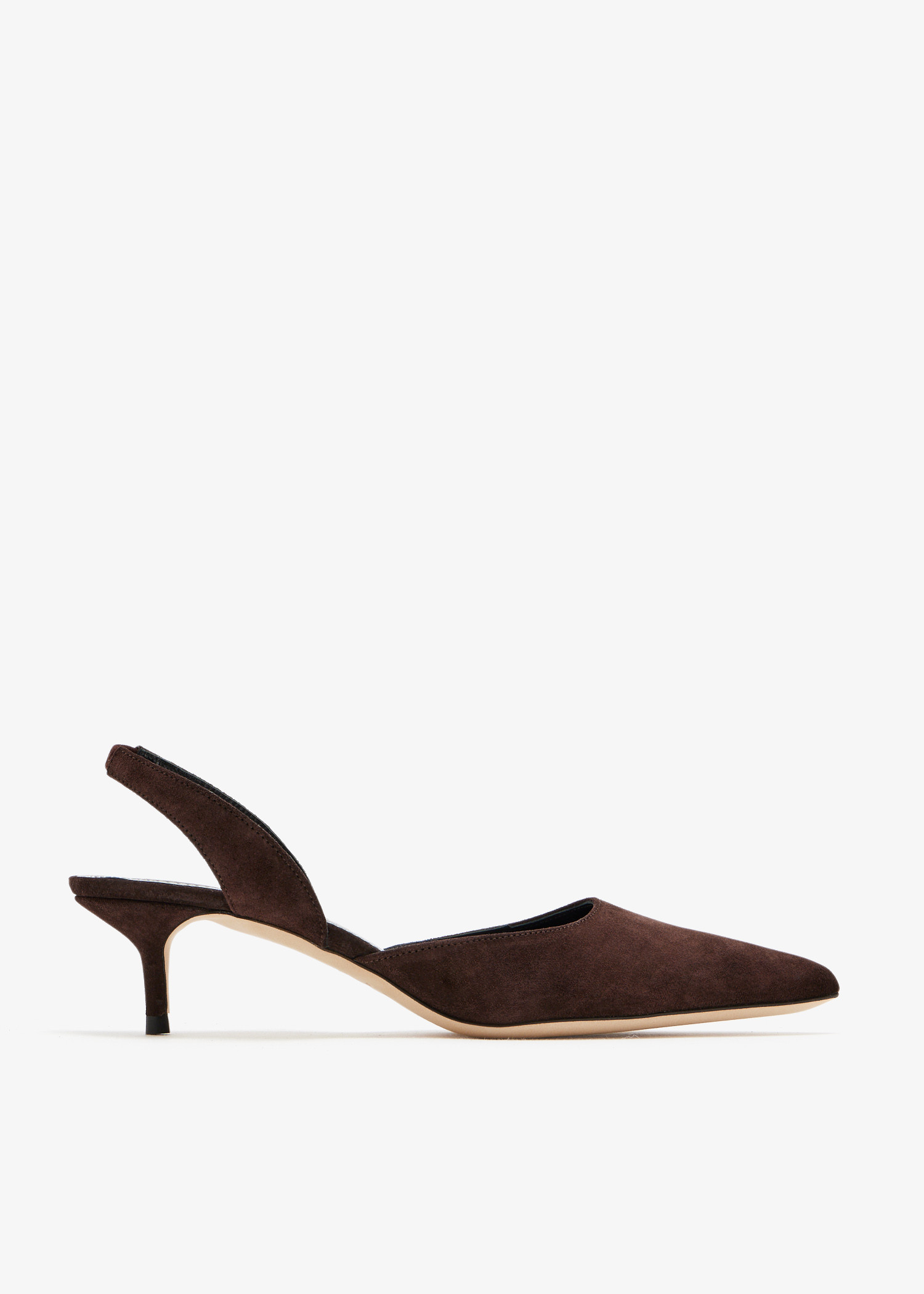 

Sebastian slingback pumps, Brown