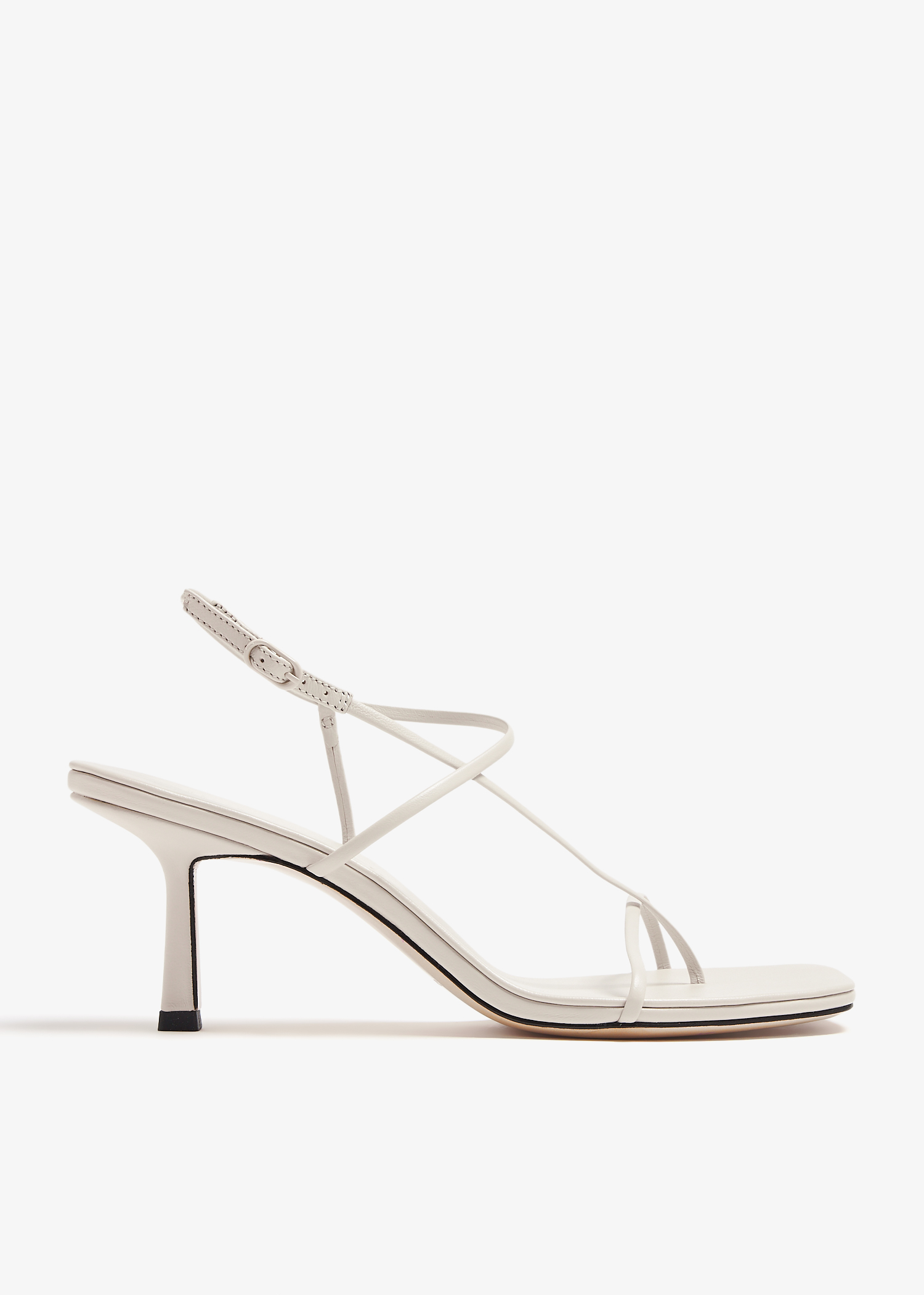 

Cross Front 70 sandals, Cream