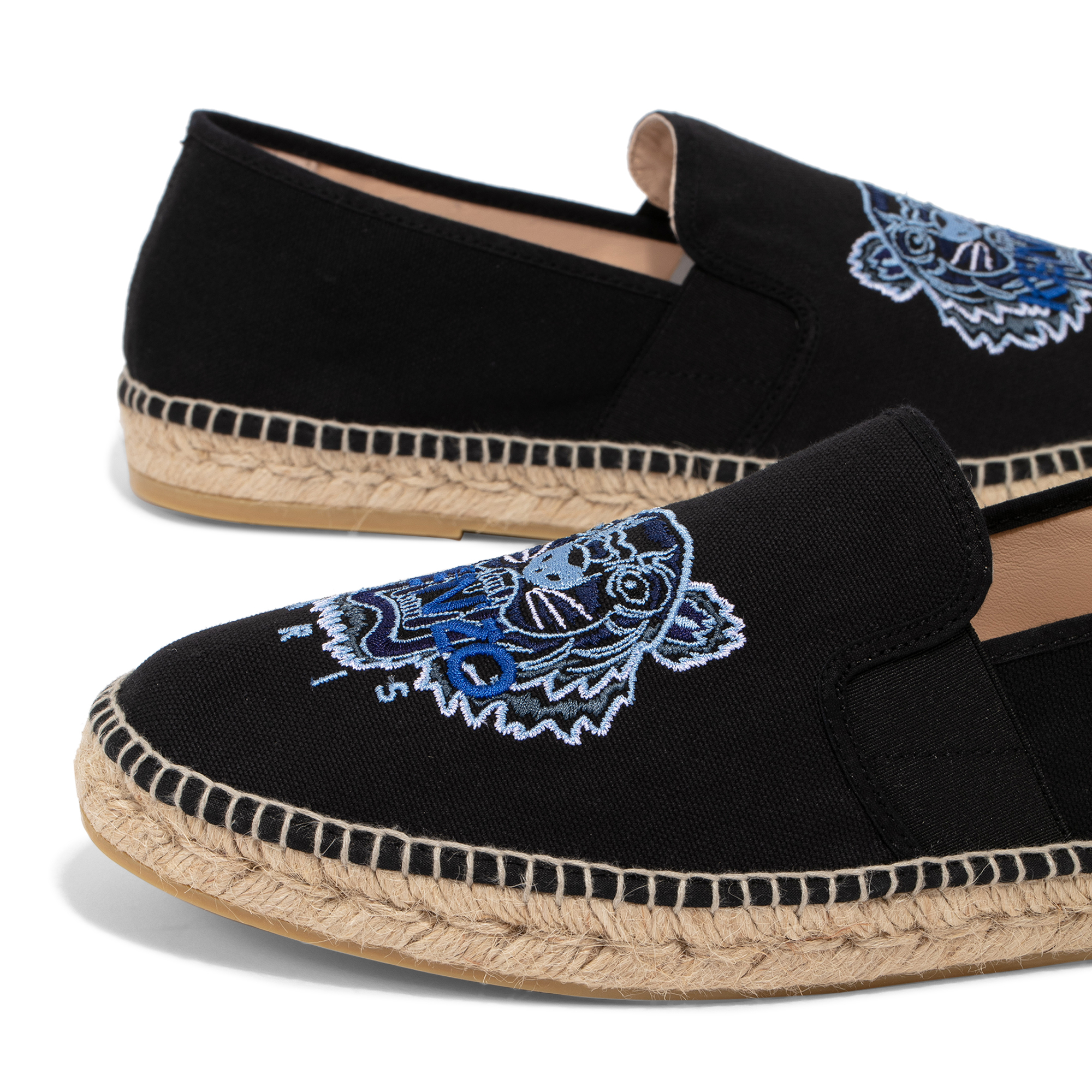 

Tiger espadrilles, Black