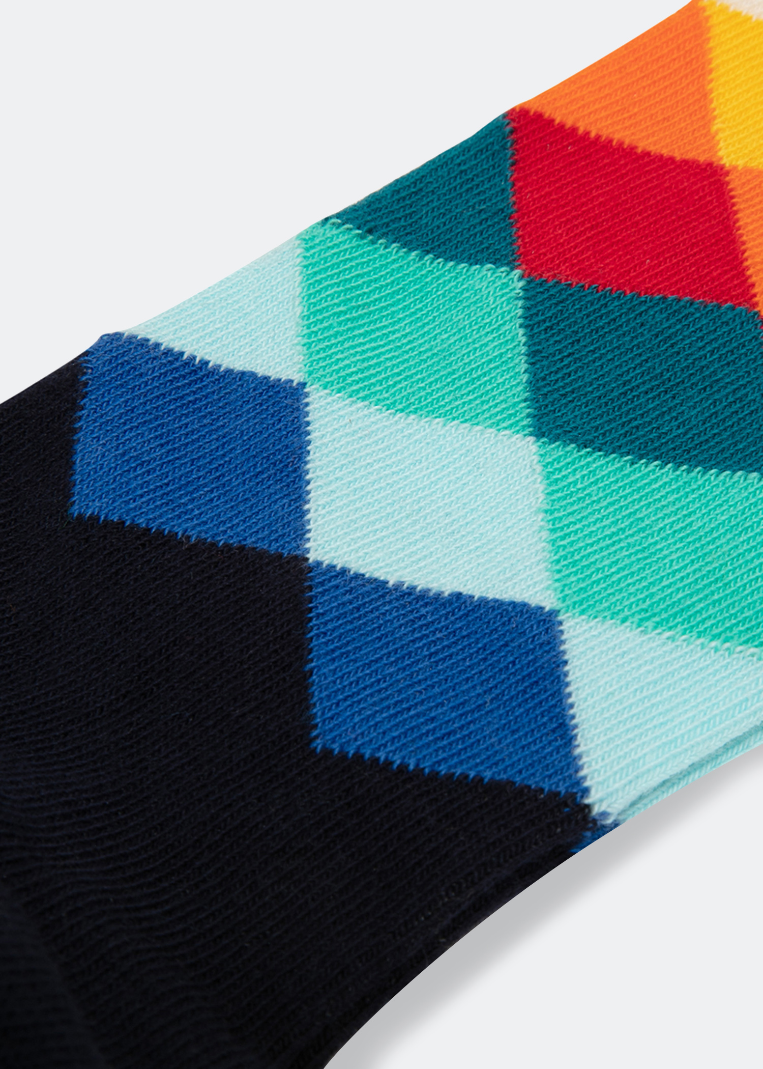 

Faded Diamond Crew socks, Multicolored