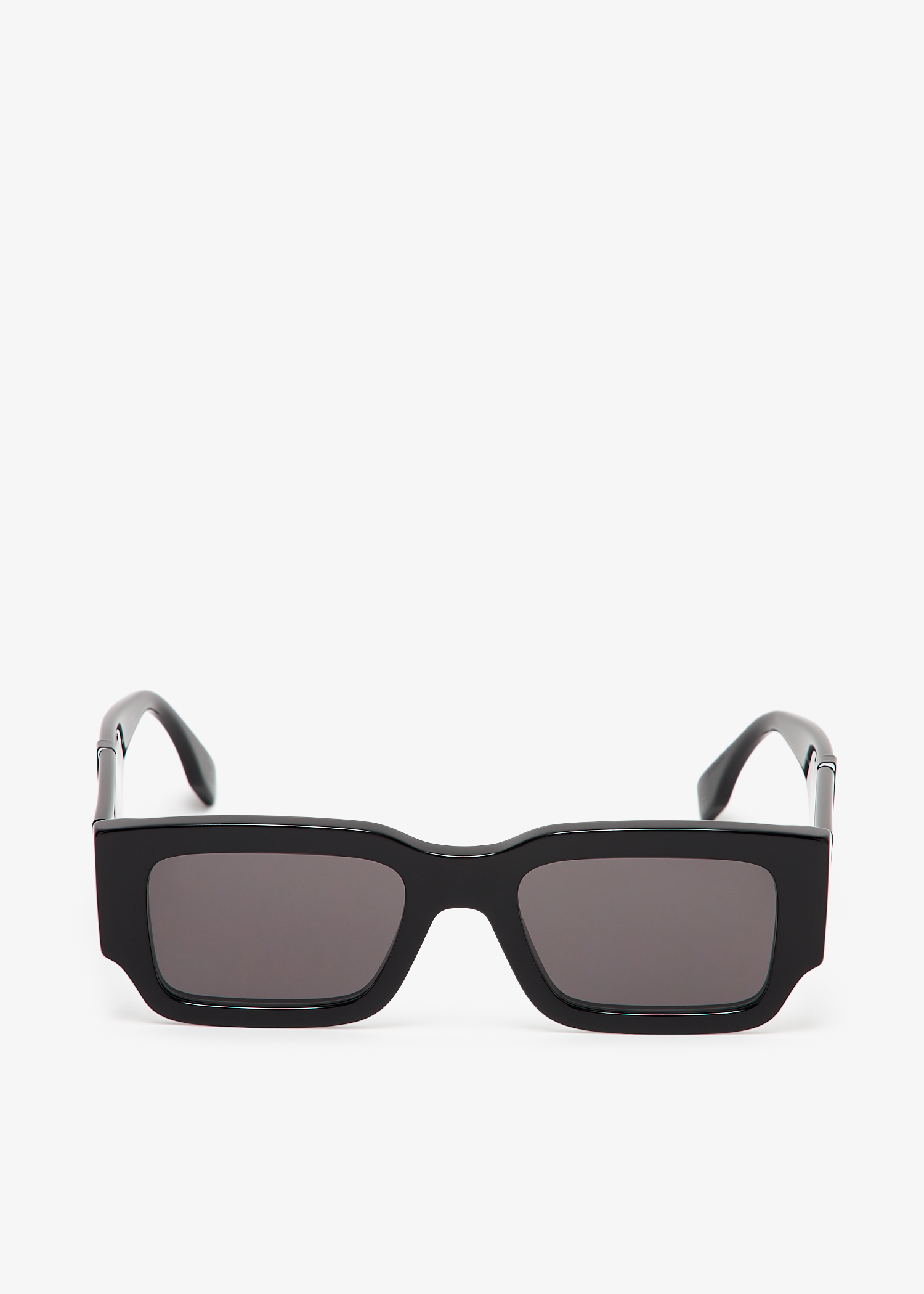 

Fendi Diagonal rectangular sunglasses, Black