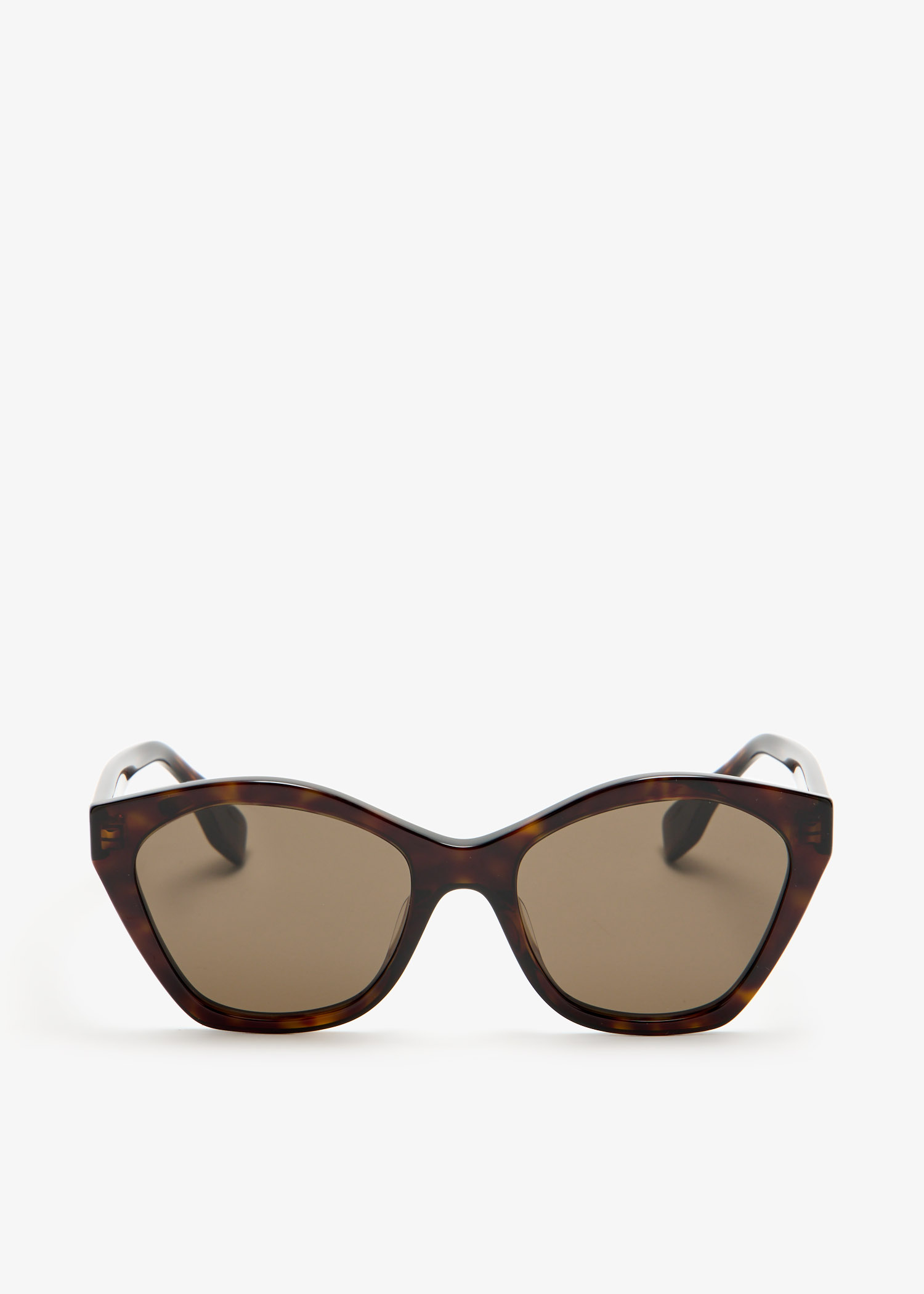 

Fendi Lettering cat eye sunglasses, Brown