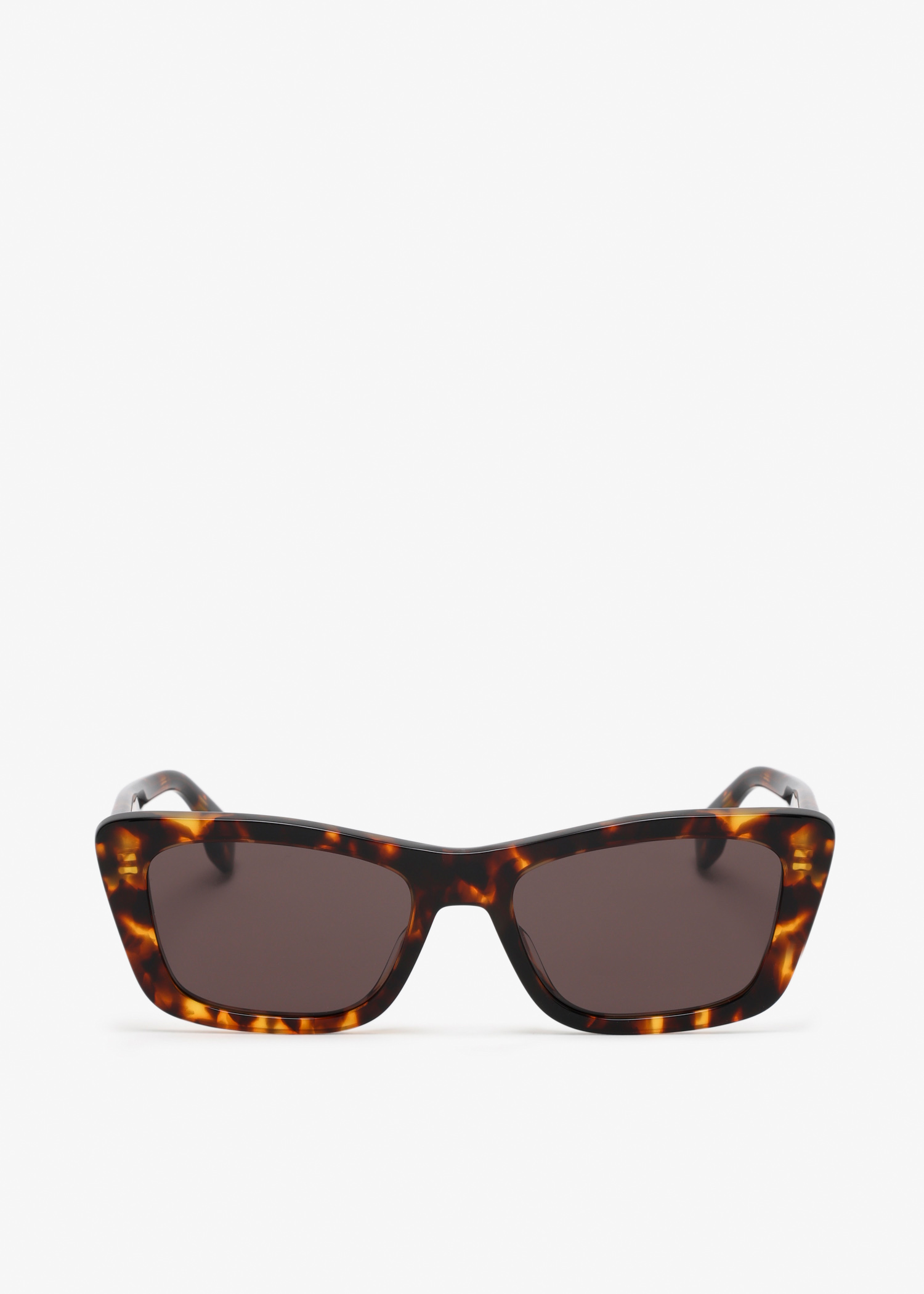 

Fendi Lettering square sunglasses, Brown
