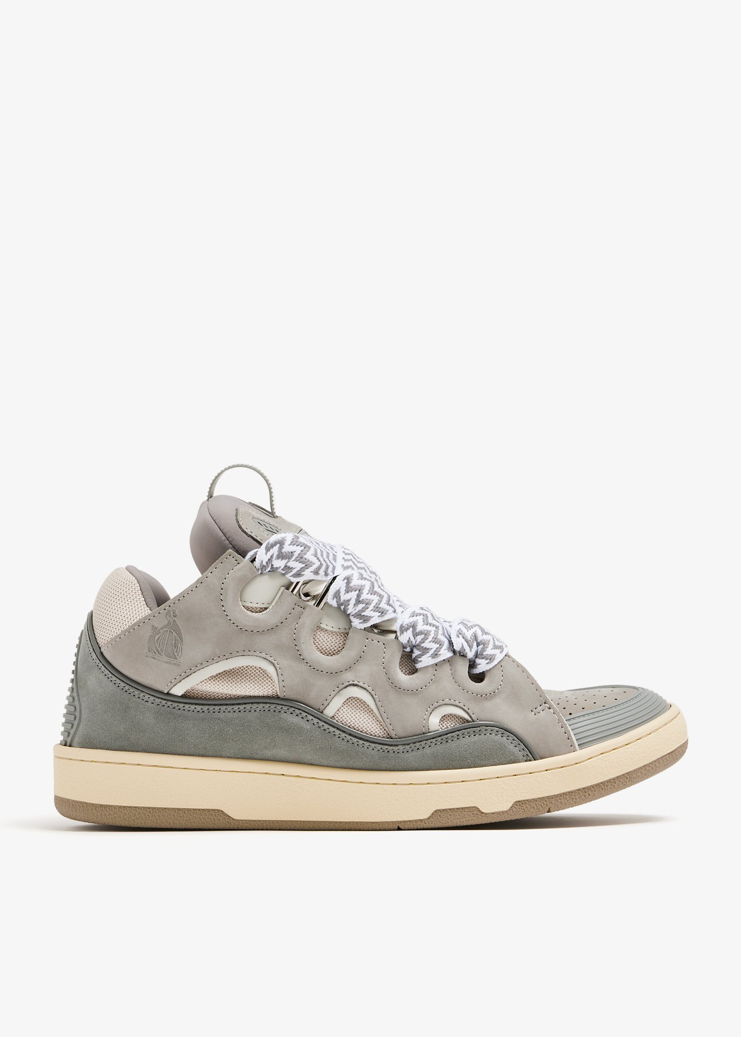 

Curb leather sneakers, Grey