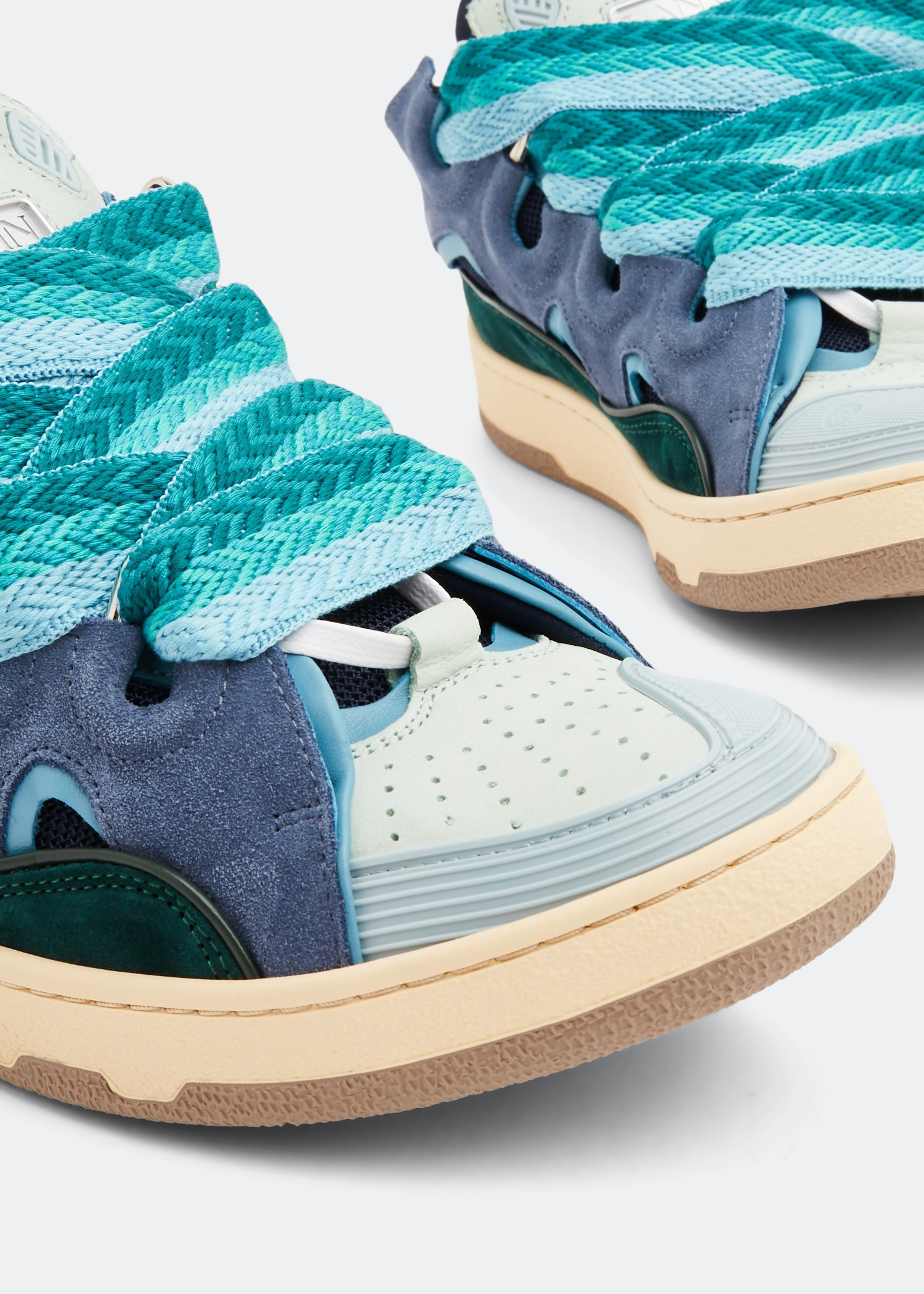 

Curb suede sneakers, Blue