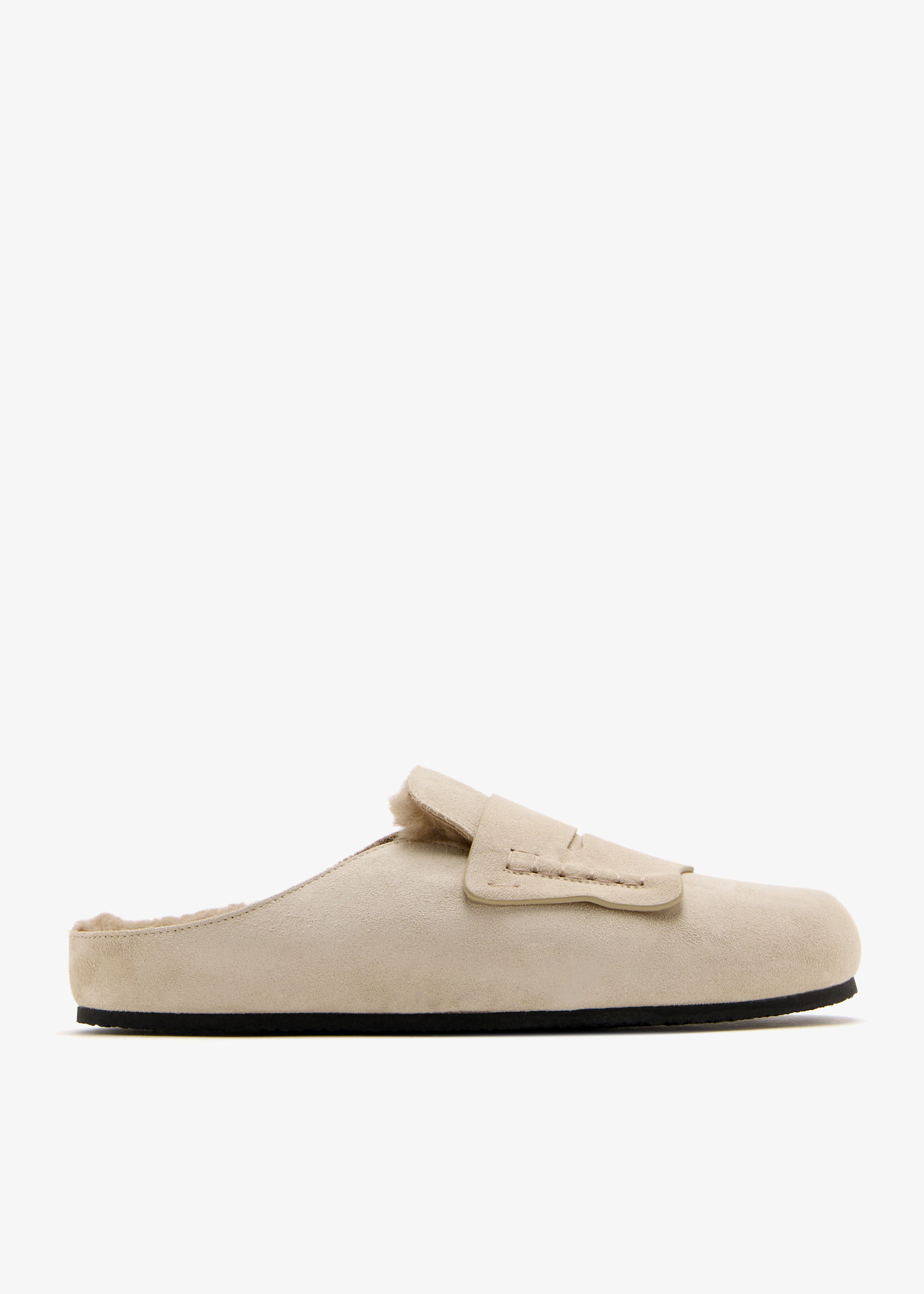 

Les Mocassin mules, Beige