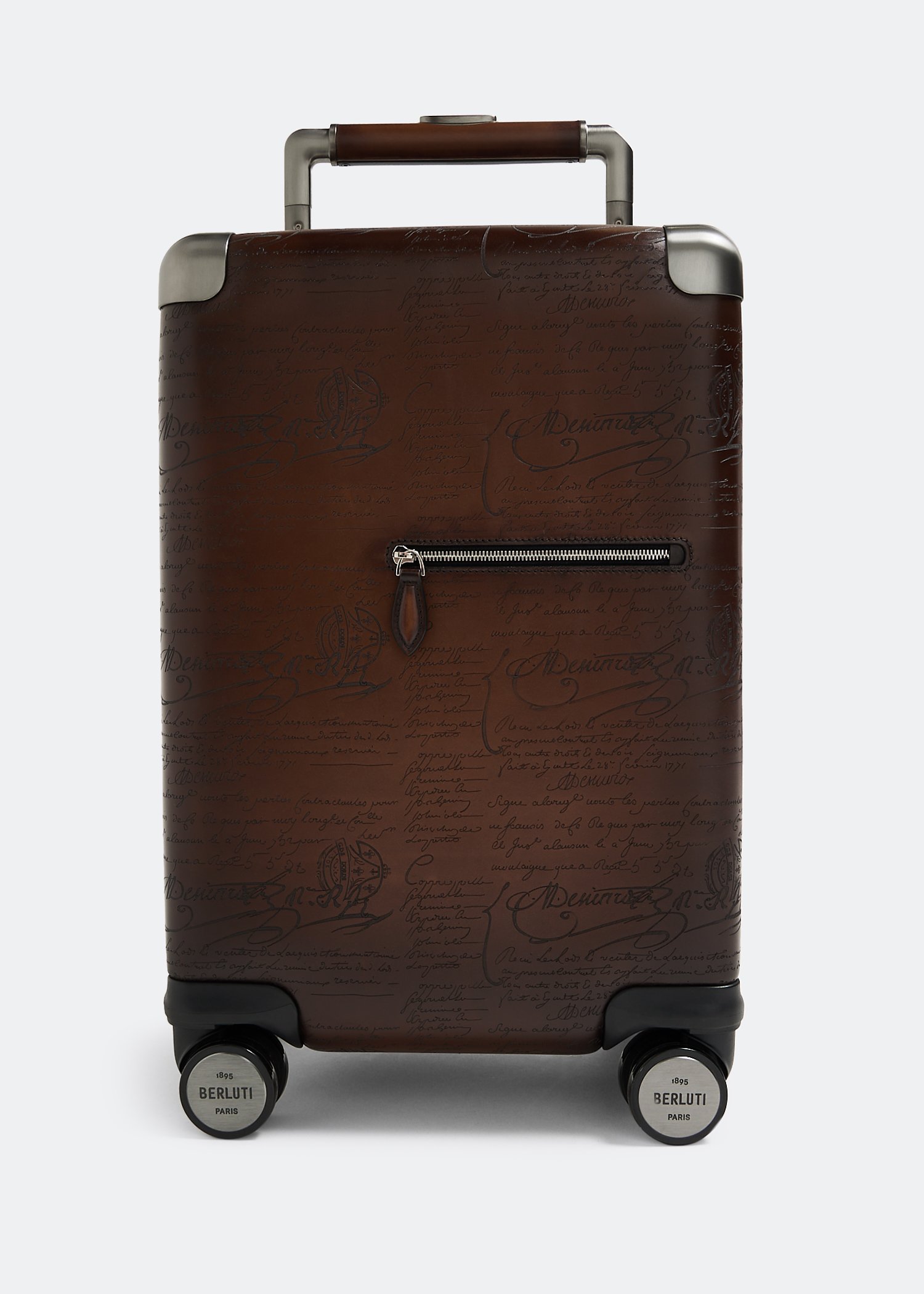 

Un Jour Scritto rolling suitcase, Brown