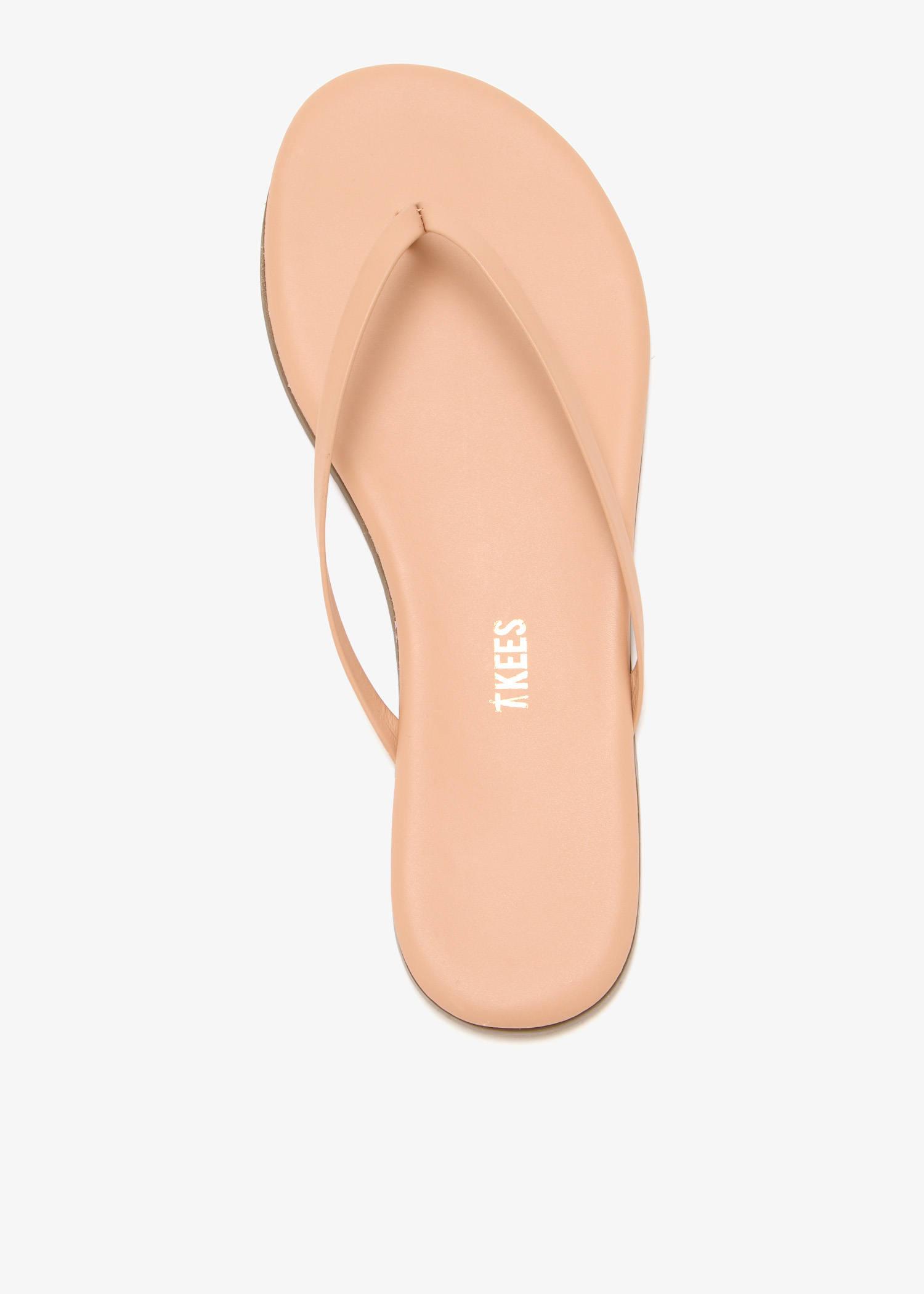 

Lily Pout flip flops, Beige