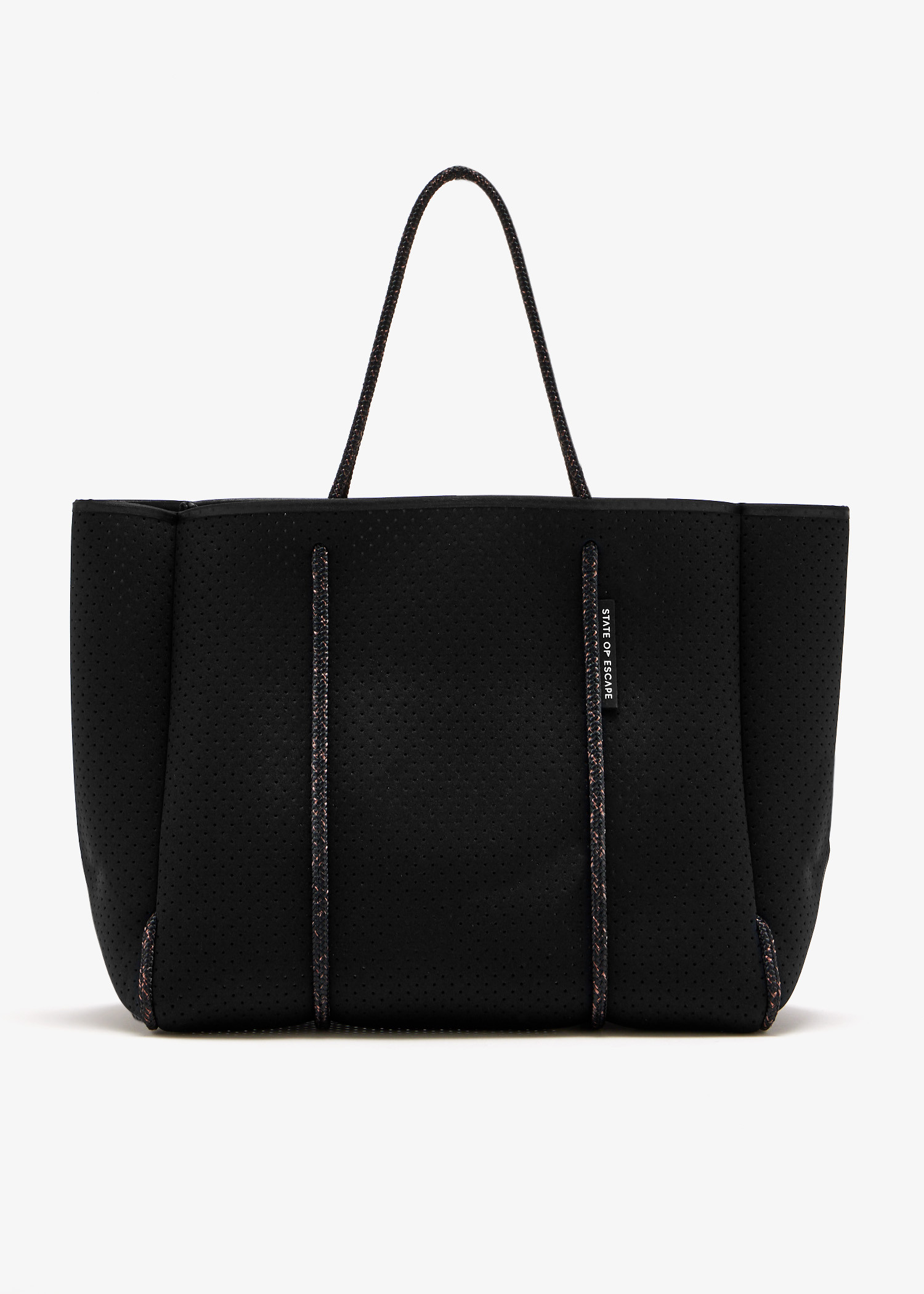 

Flying Solo tote bag, Black