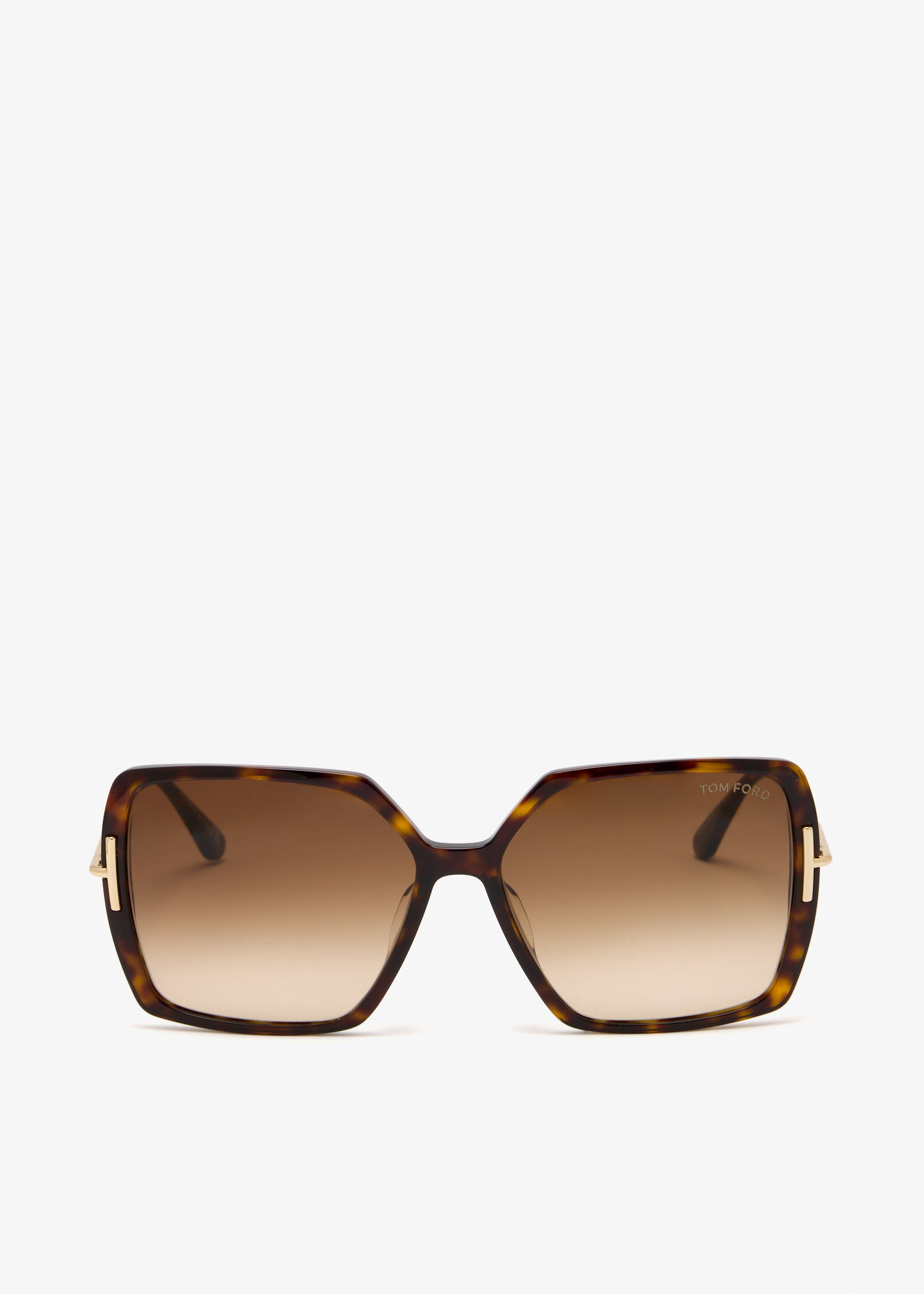 

Square sunglasses, Brown