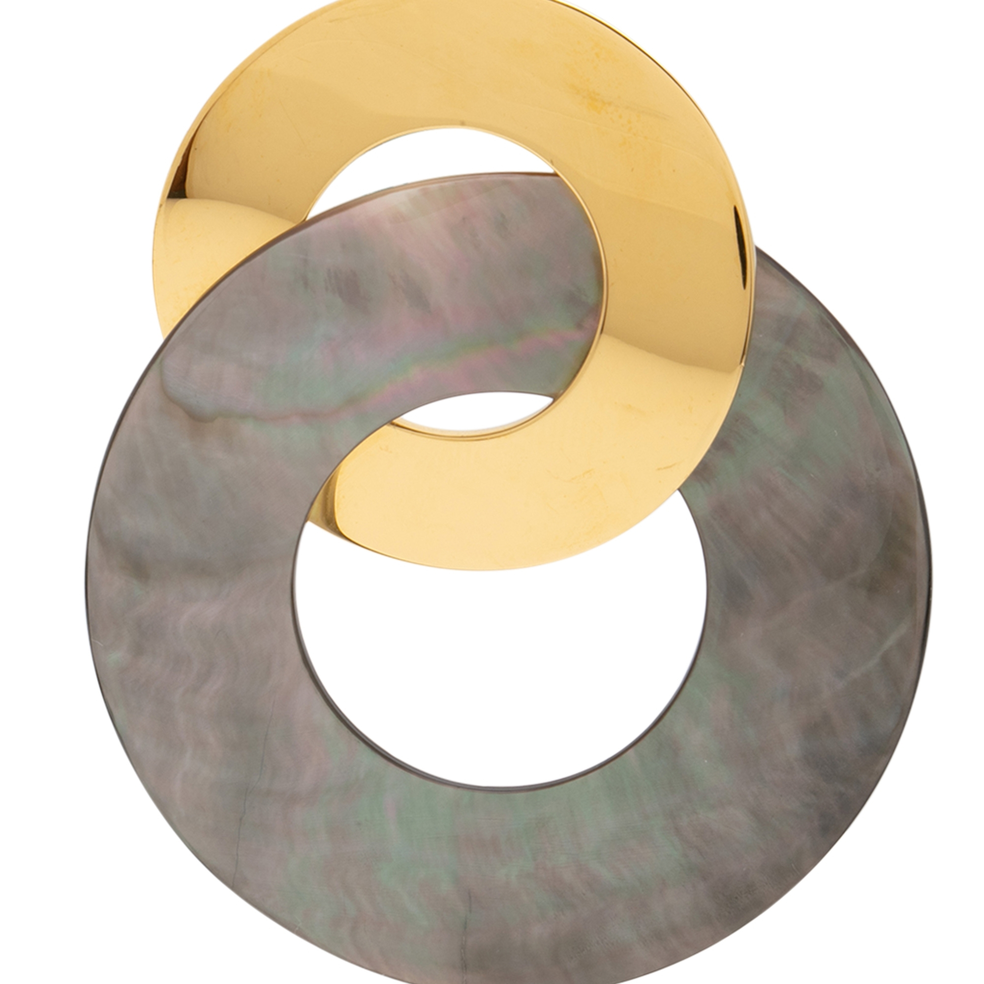 

Solstice earrings, Gold