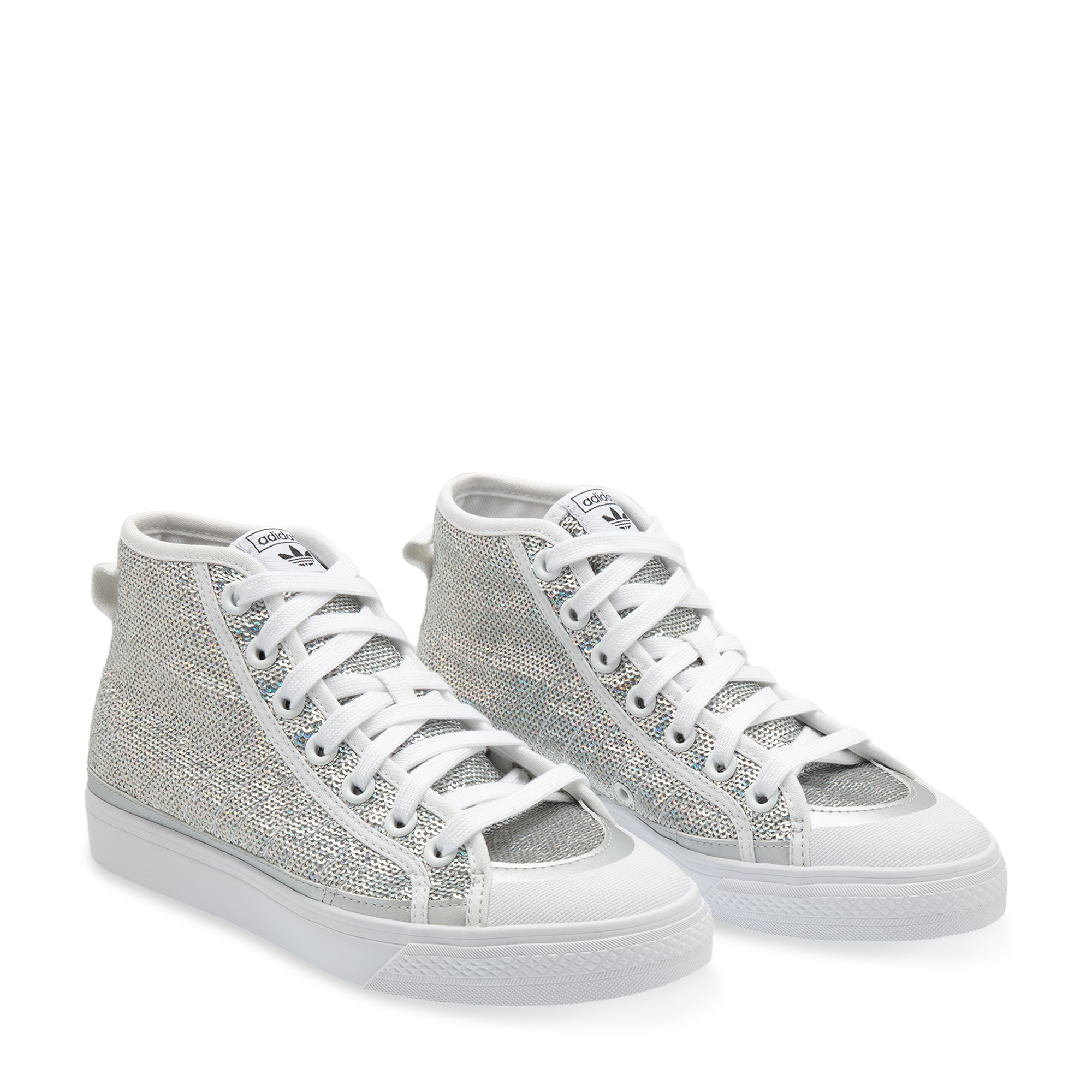 

Nizza high top sneakers, Silver