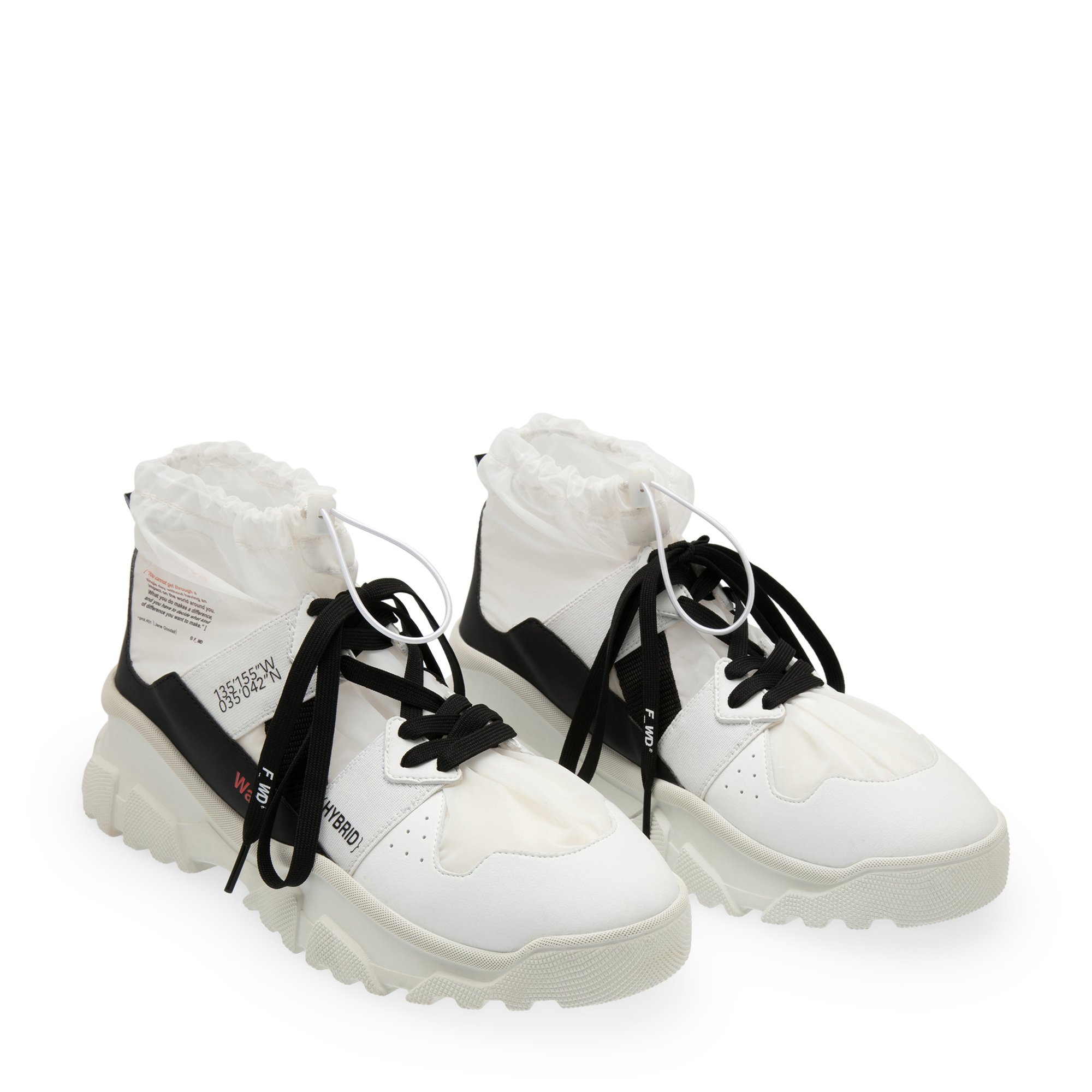 

High-top sneakers, White