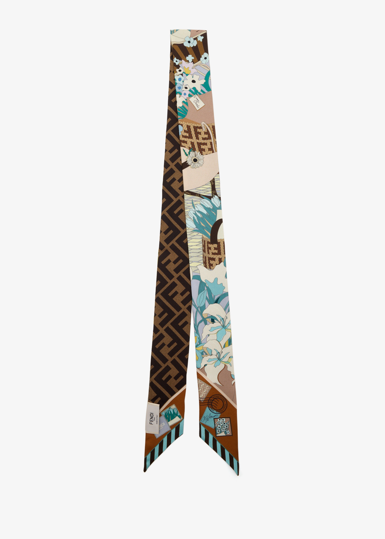 

Wrappy skinny scarf, Printed