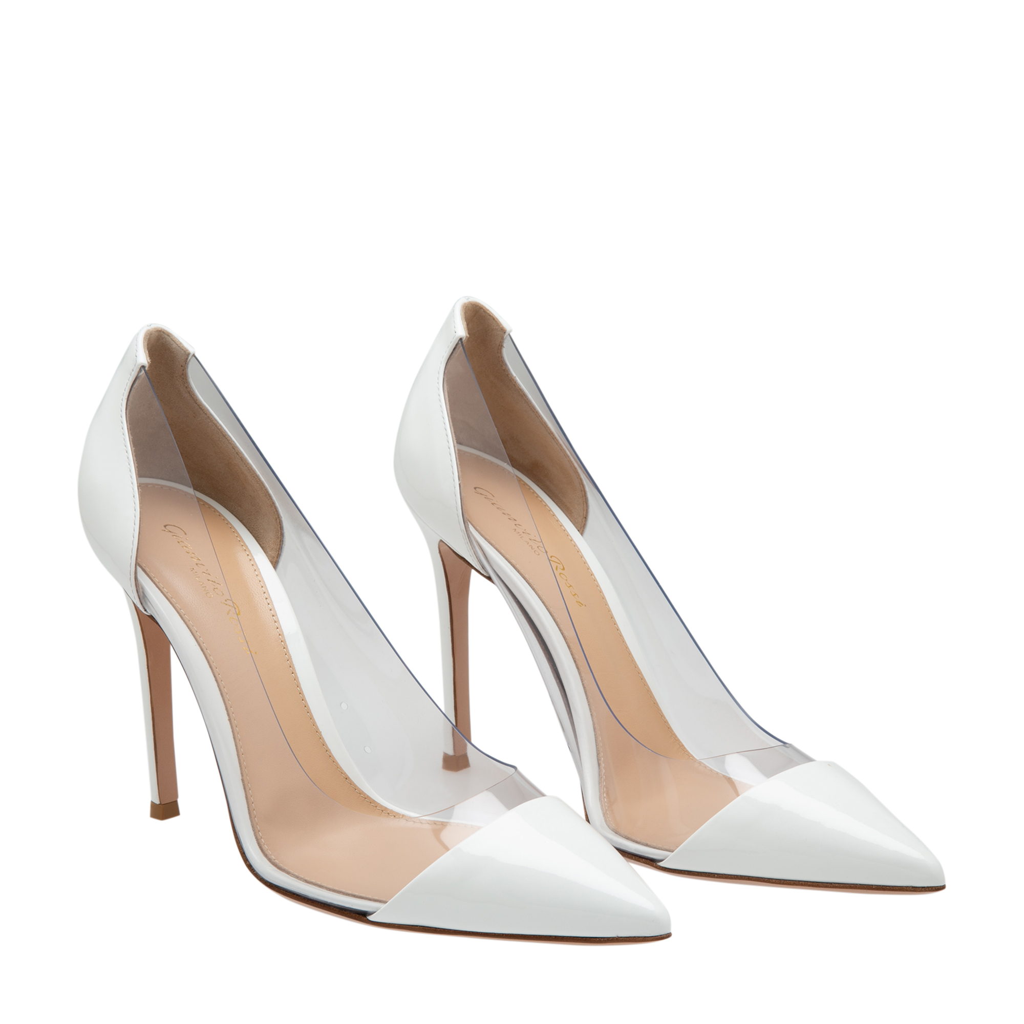 

Plexi pumps, White