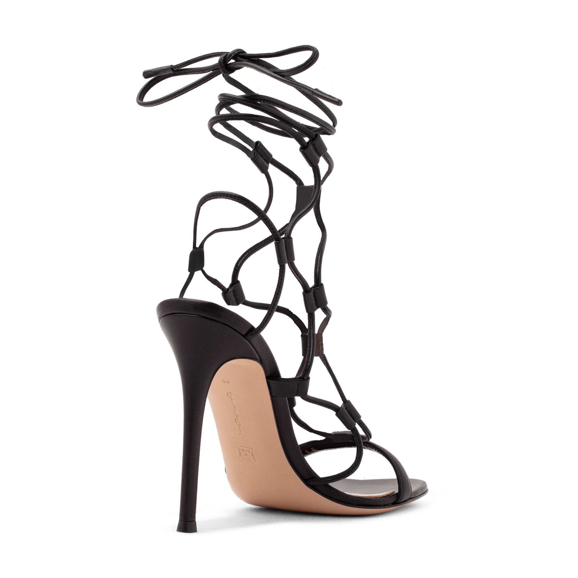 

Giza high heel sandals, Black