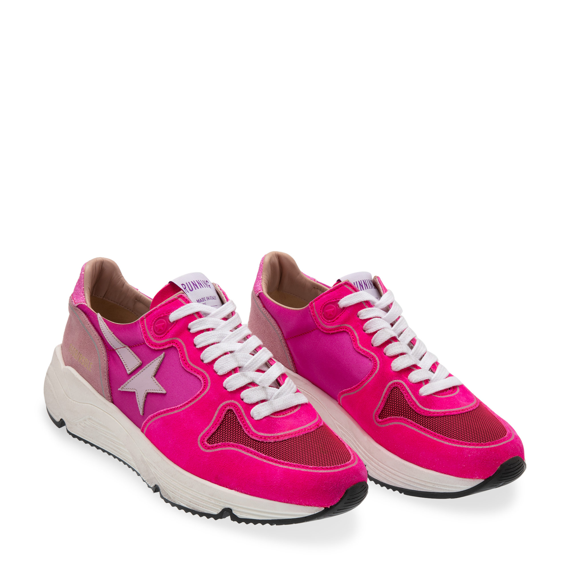 

Running sole sneakers, Pink