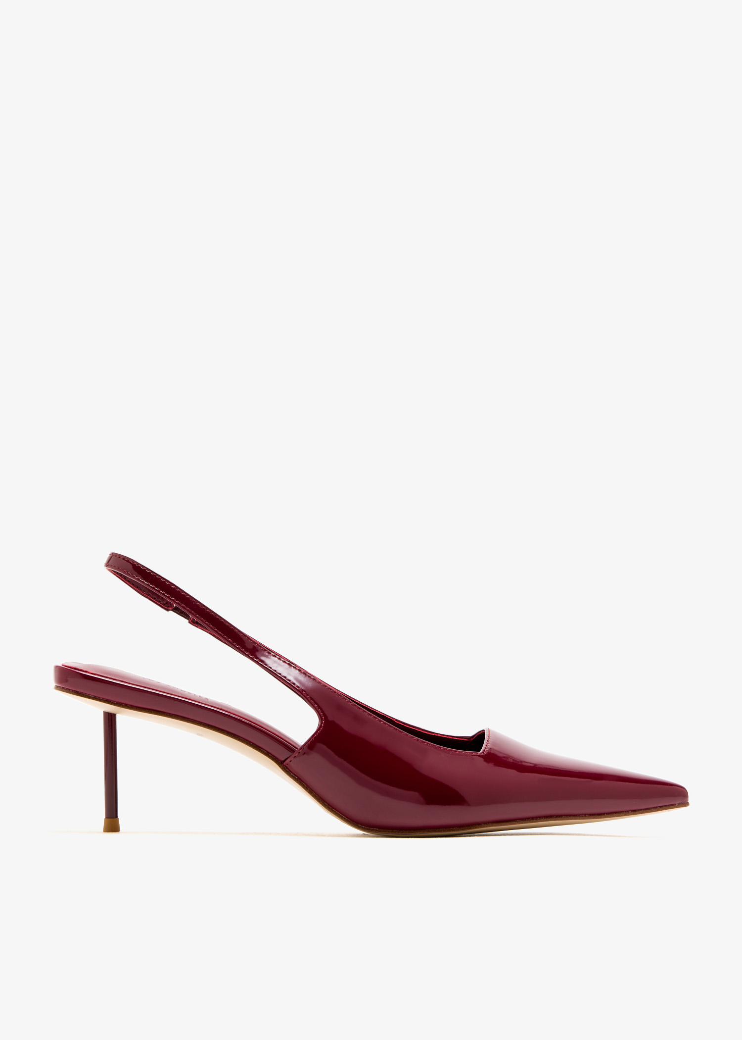 

G63 slingback pumps, Burgundy