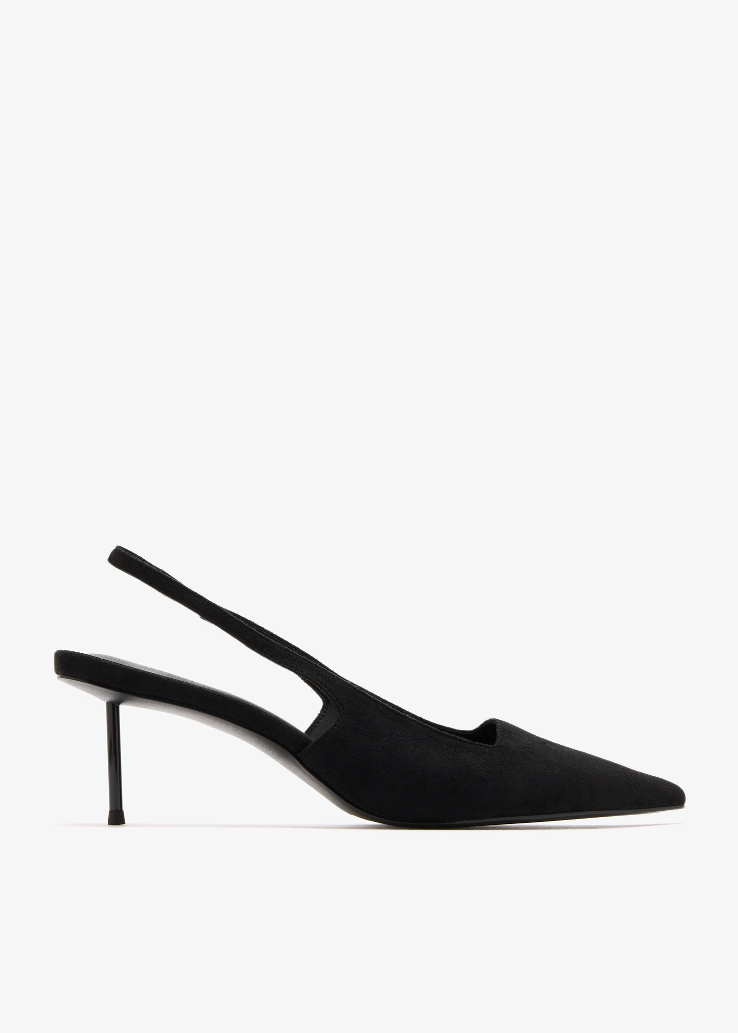 

G63 slingback pumps, Black