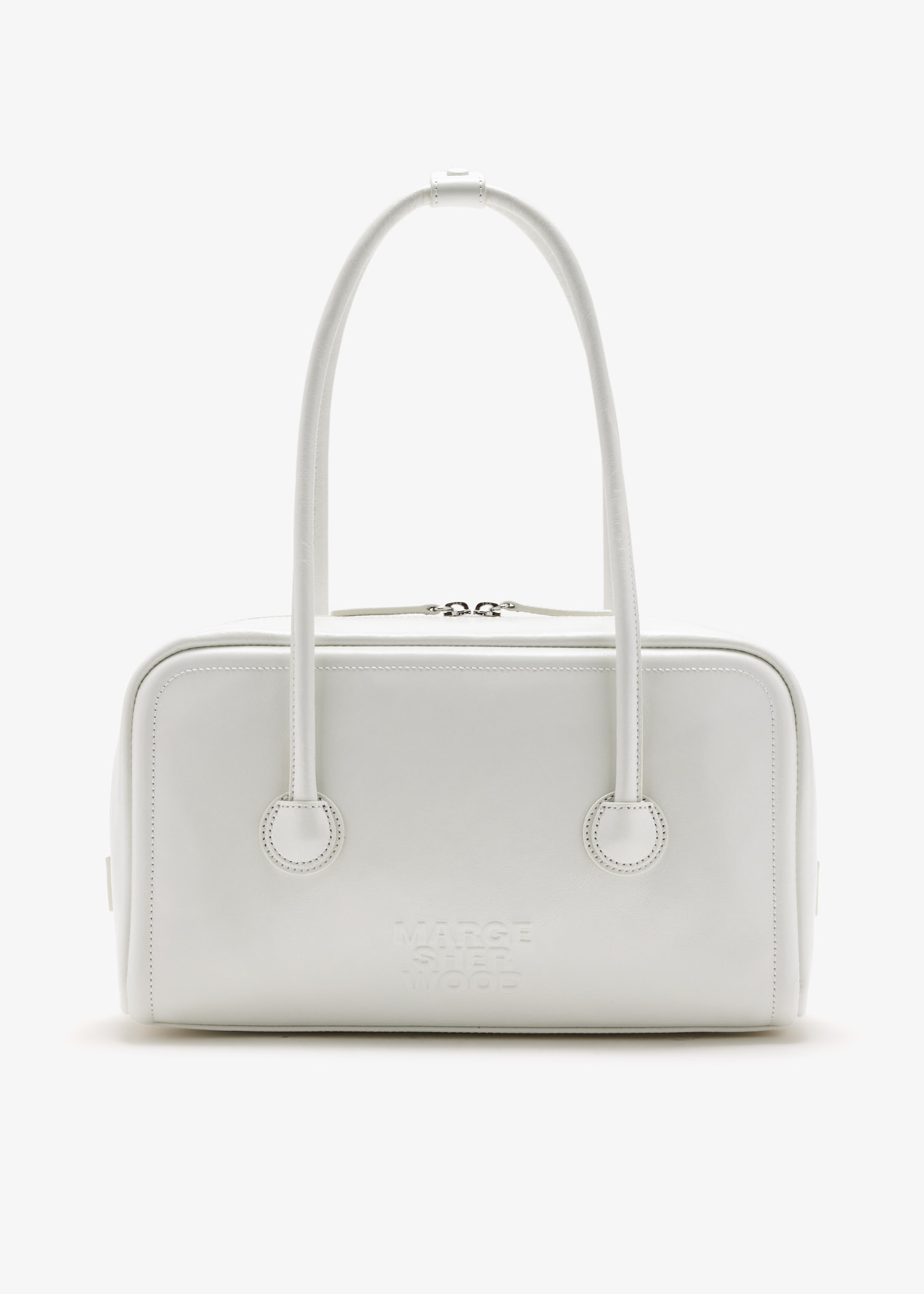 

Soft Boston small bag, White