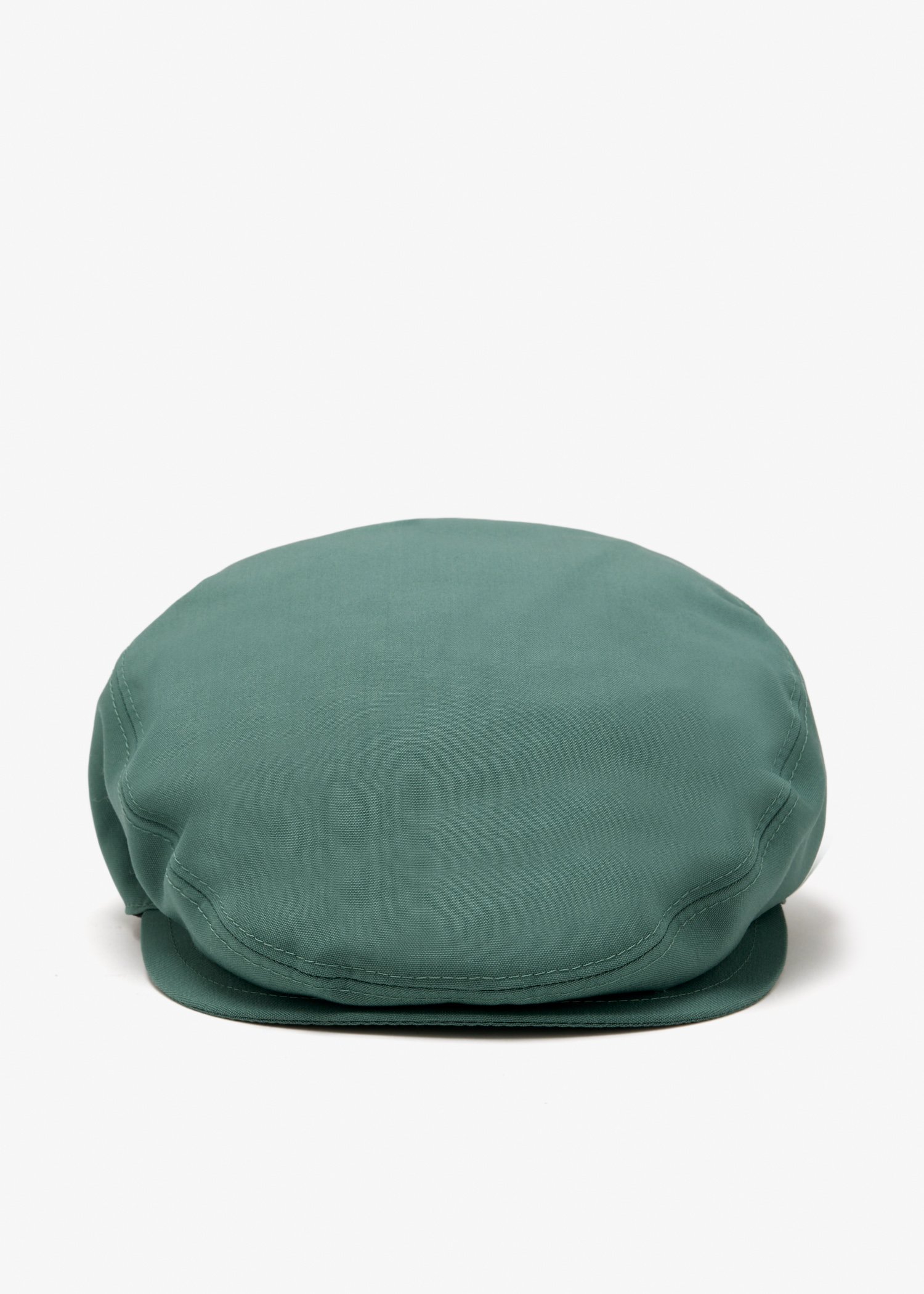 

Gabardine flat cap, Green