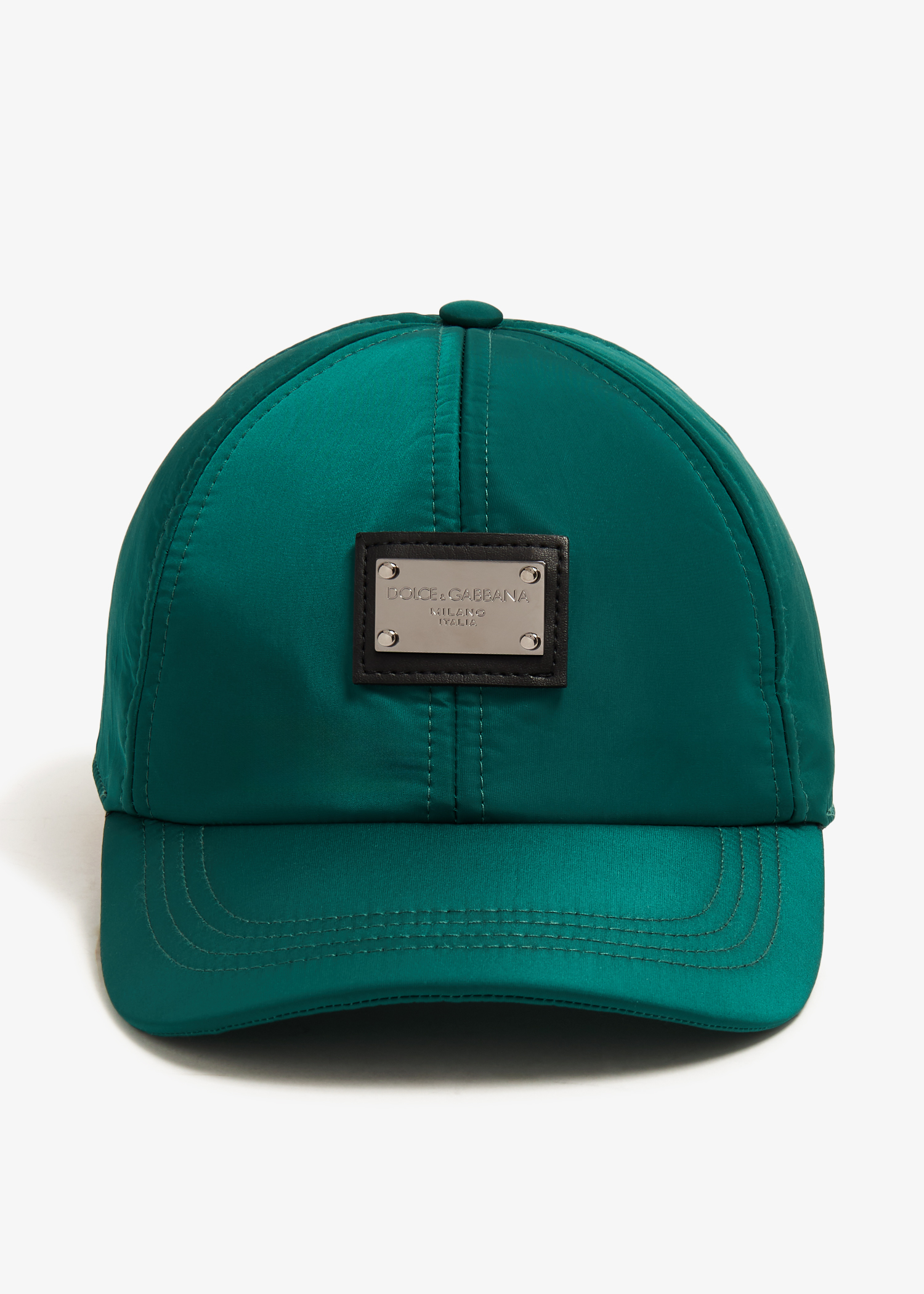 

Logo plaque baseball cap, Green