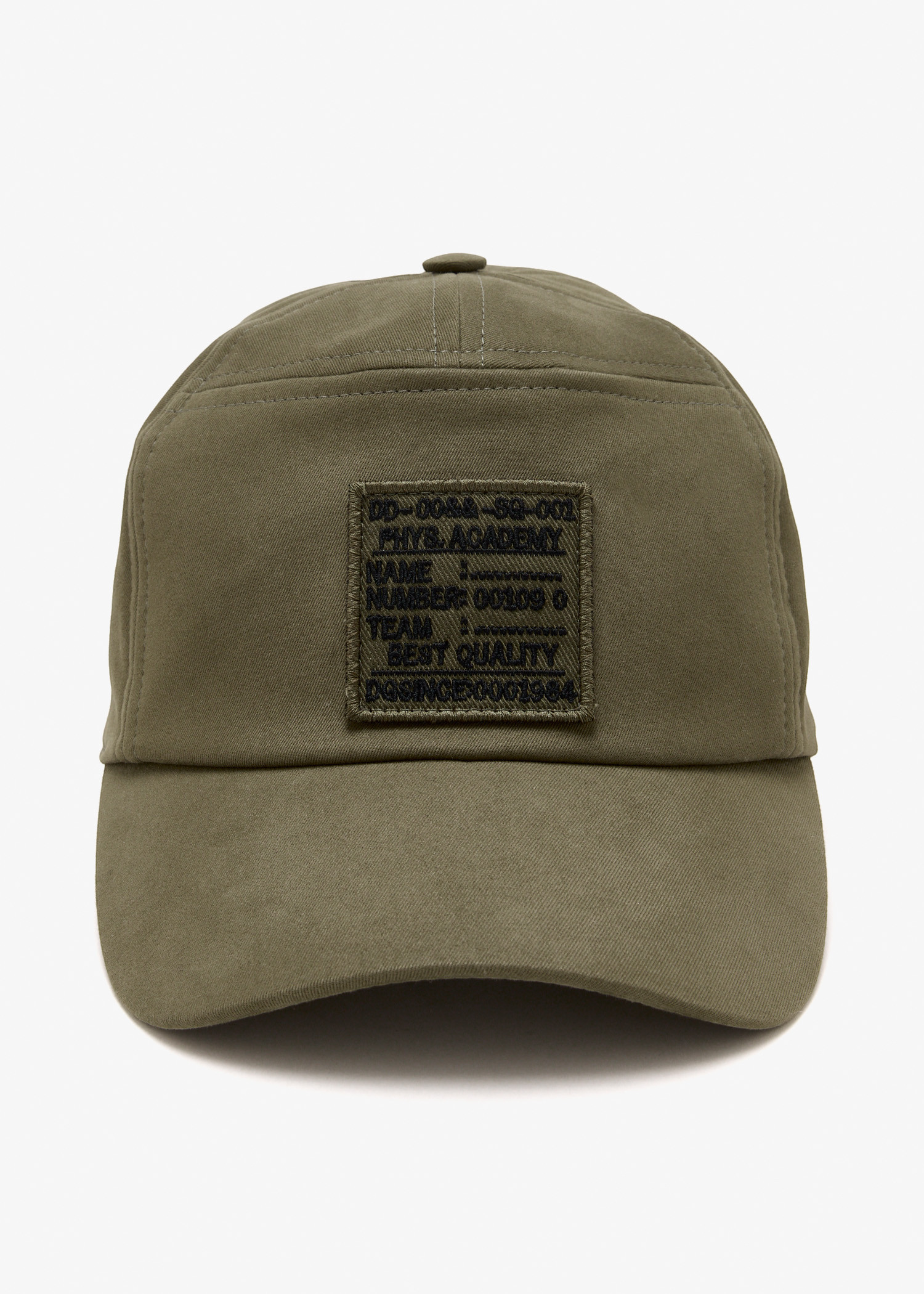 

Gabardine baseball cap, Khaki