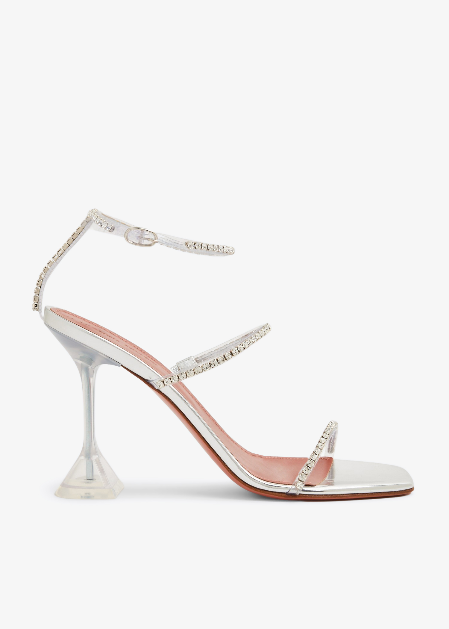 

Gilda Glass sandals, Neutral