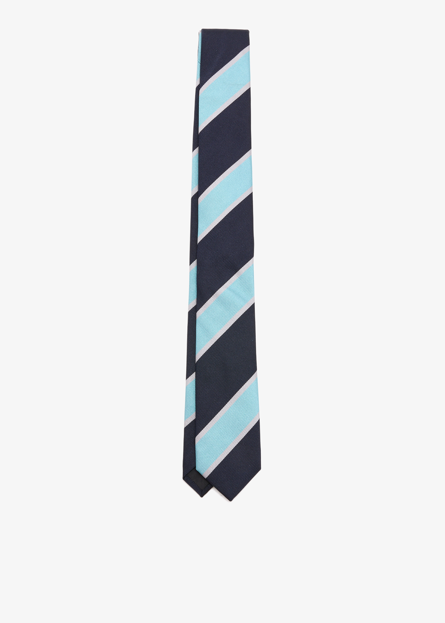

Jacquard martini tie, Blue