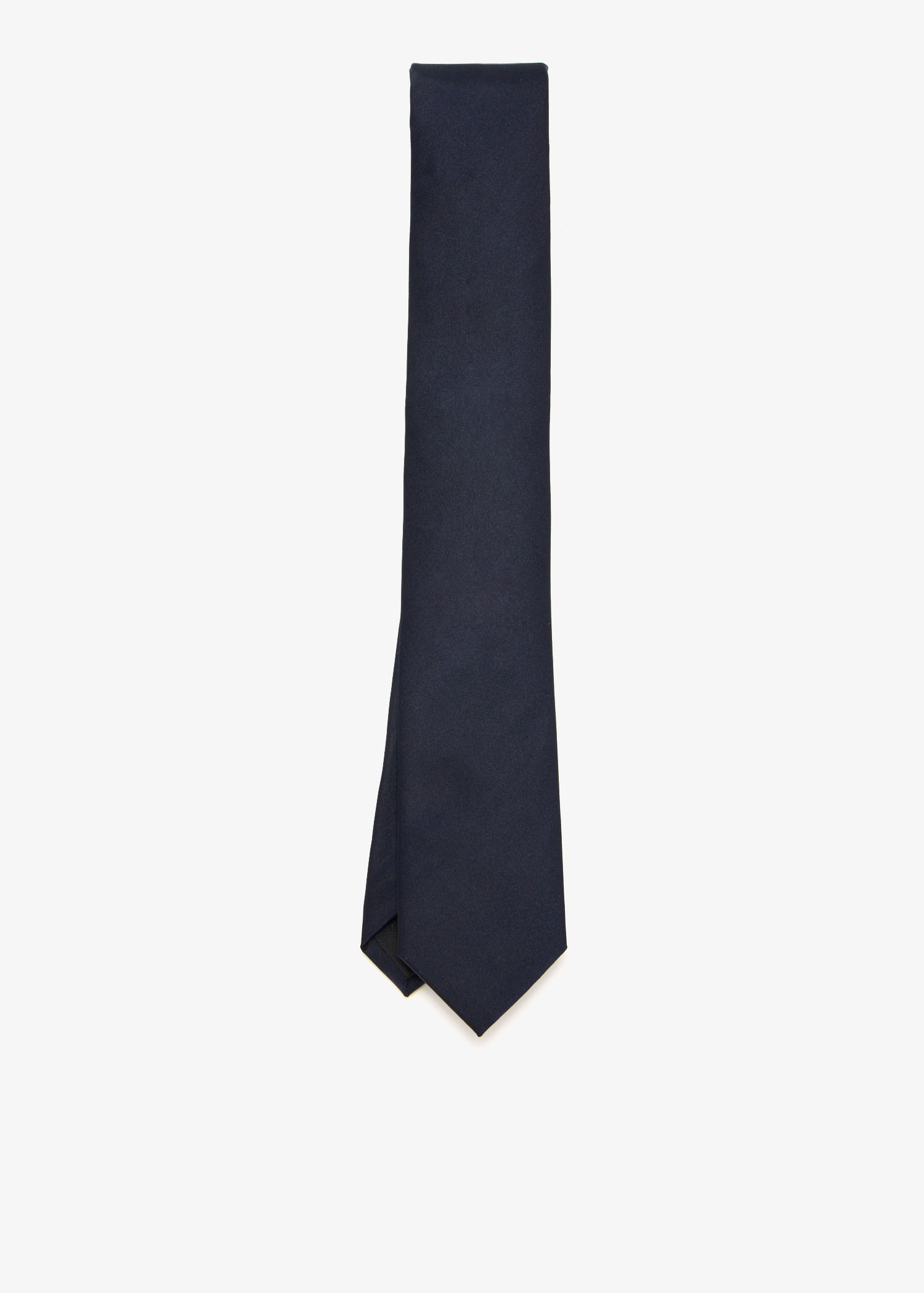 

DG logo silk tie, Navy