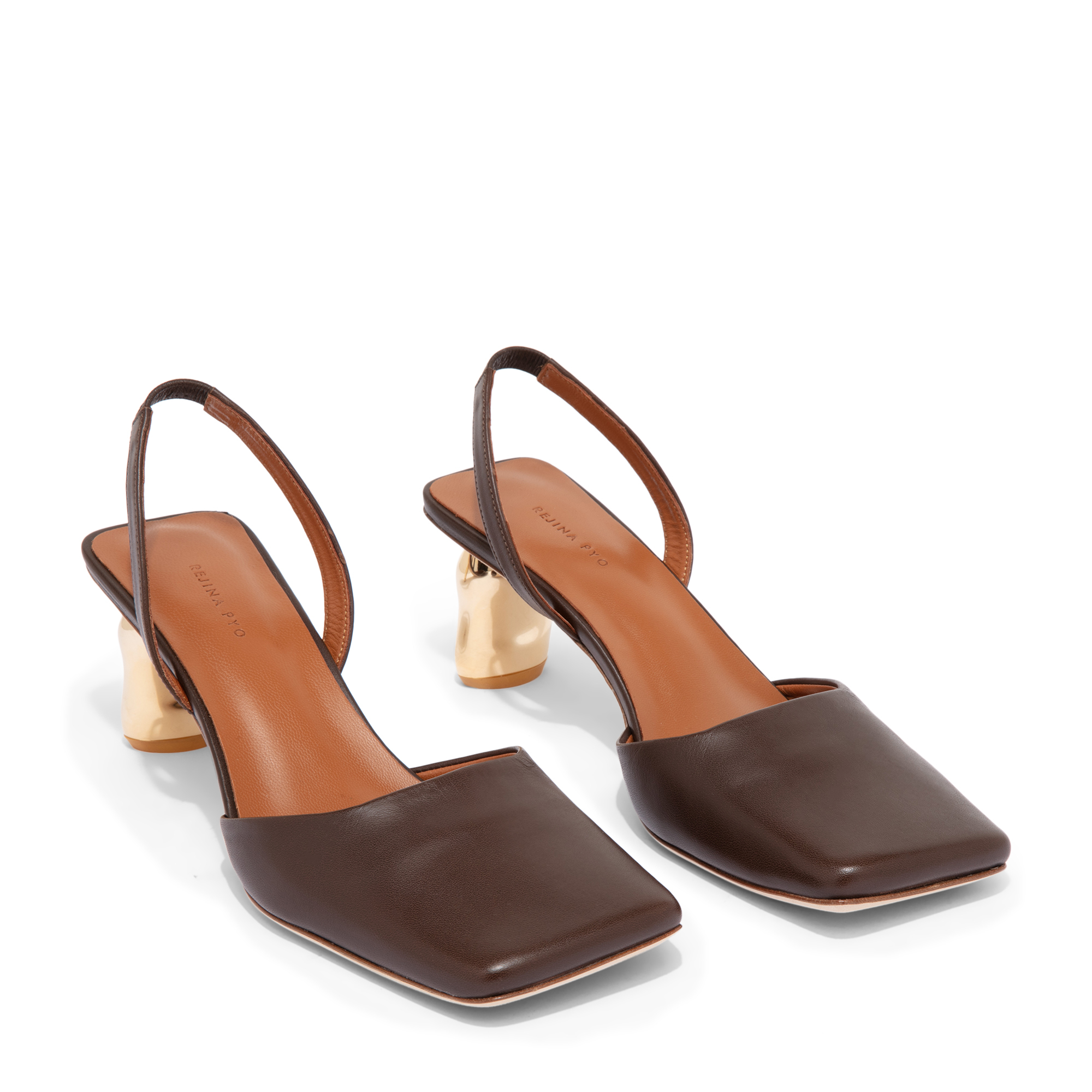 

Luna slingback pumps, Brown