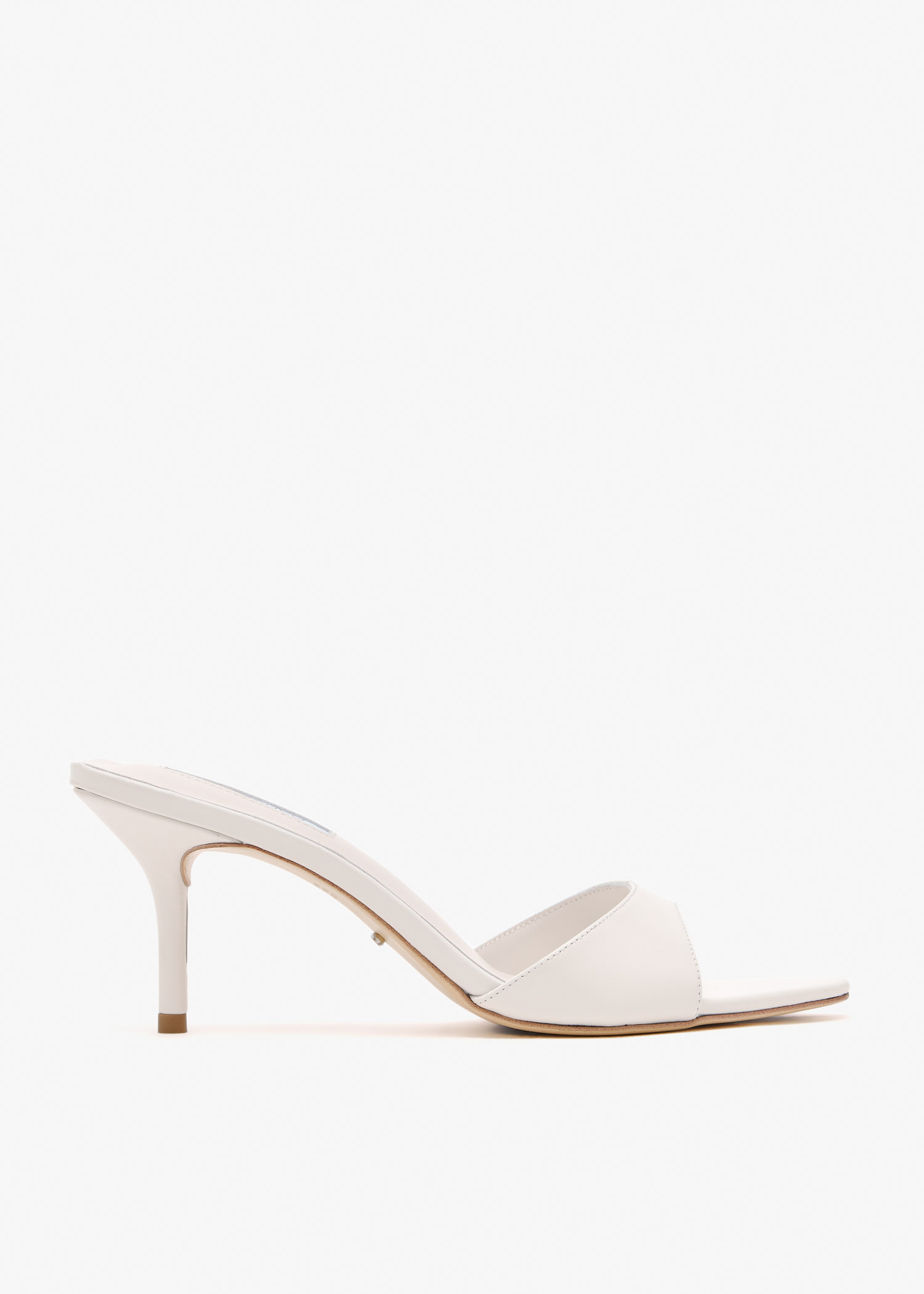 

Hallie mules, White