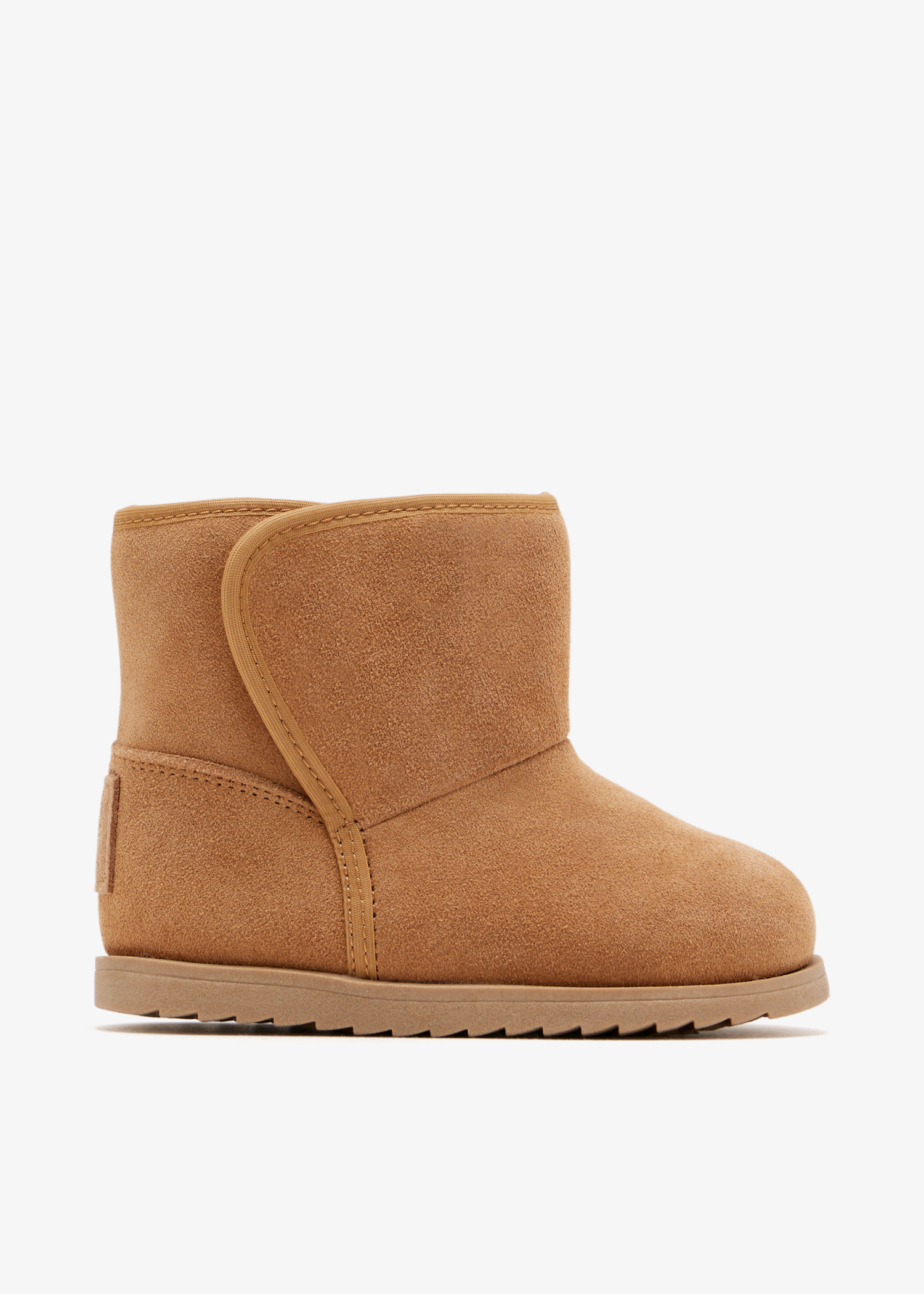 

Suede boots, Beige